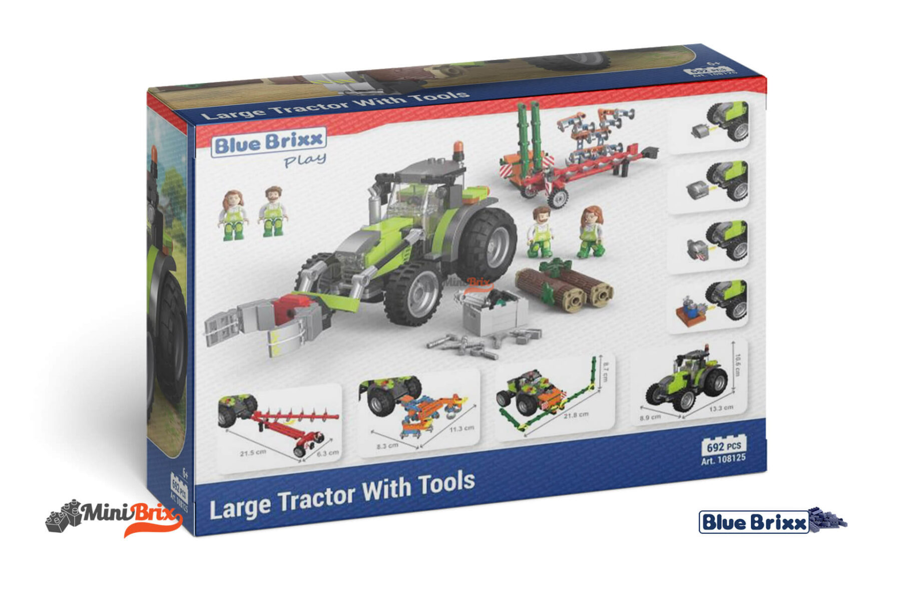 Large tractor with tools - Image 4