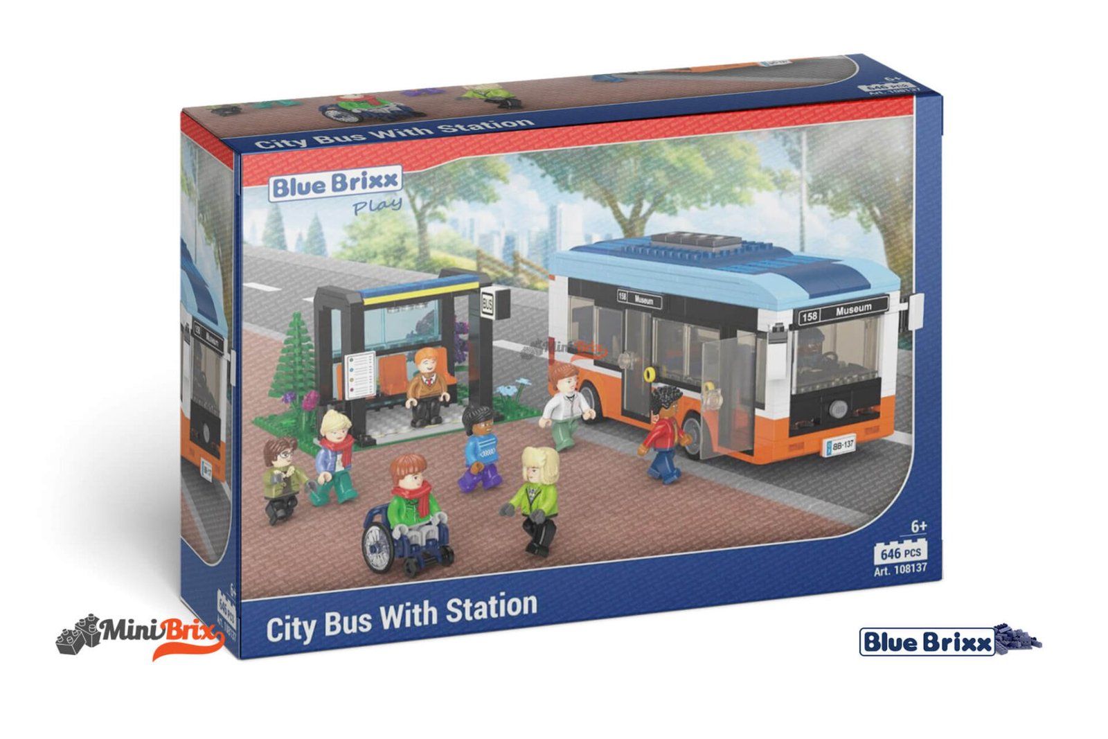 City bus with station - Image 1