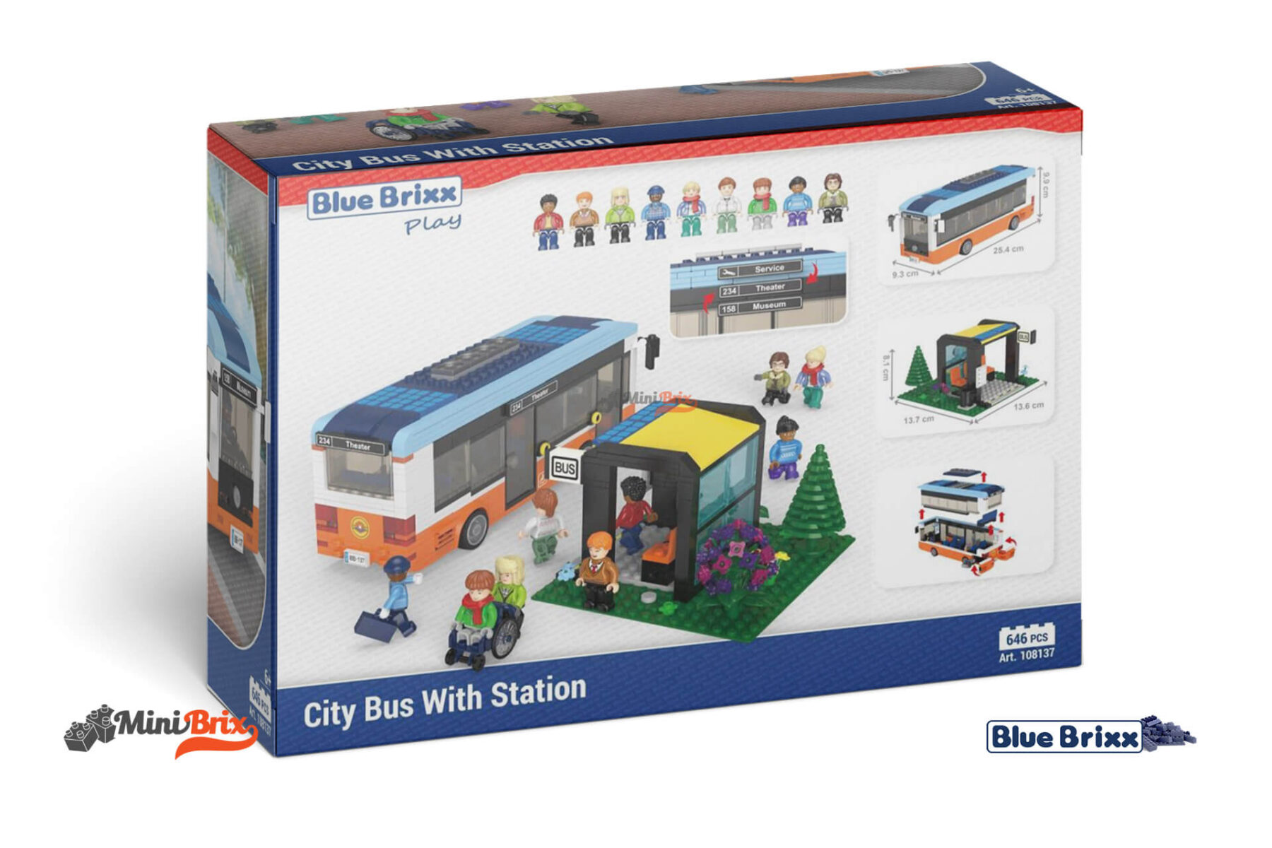 City bus with station - Image 3