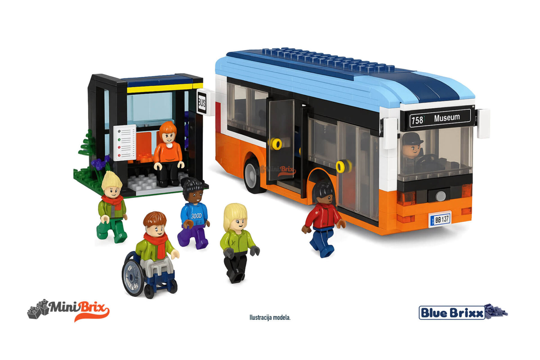 City bus with station - Image 2