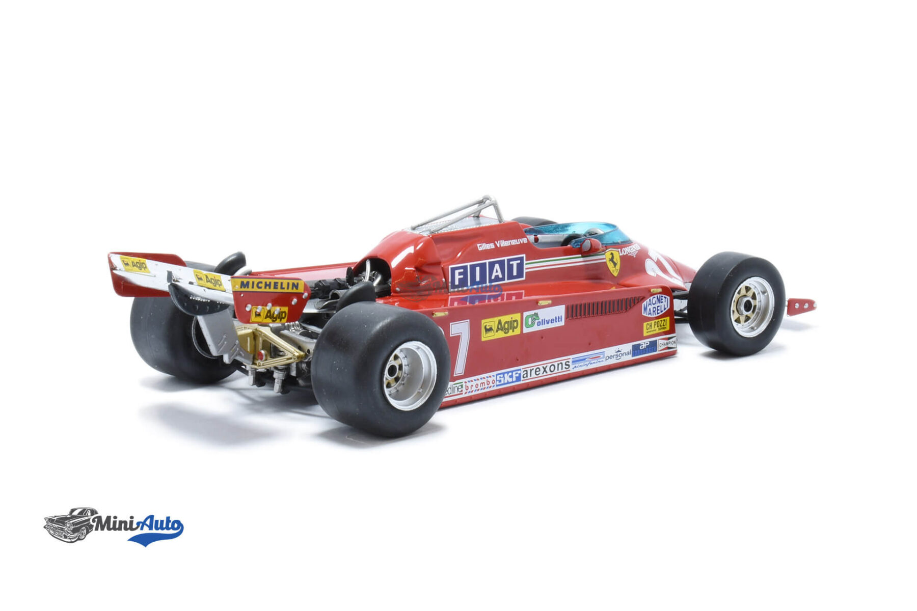 Ferrari 126CK Gilles Villeneuve - 1981 - Red - Image 2