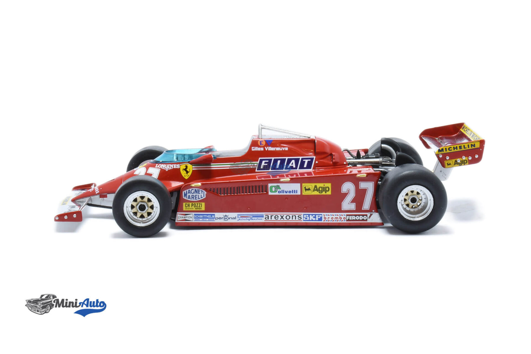 Ferrari 126CK Gilles Villeneuve - 1981 - Red - Image 3