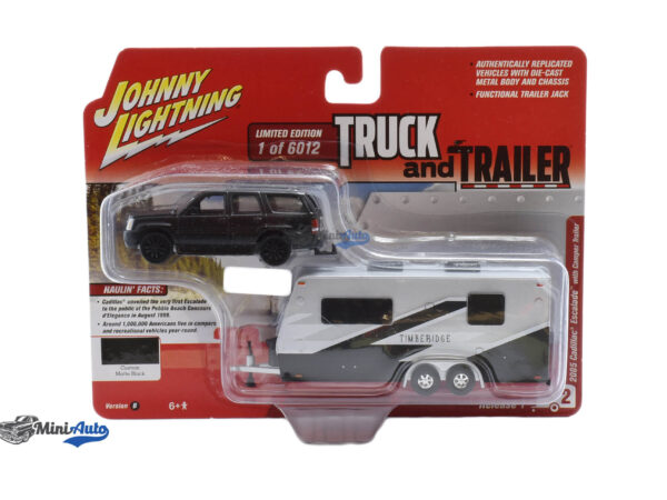 Cadillac Escalade With Camper Trailer - 2005 - Black