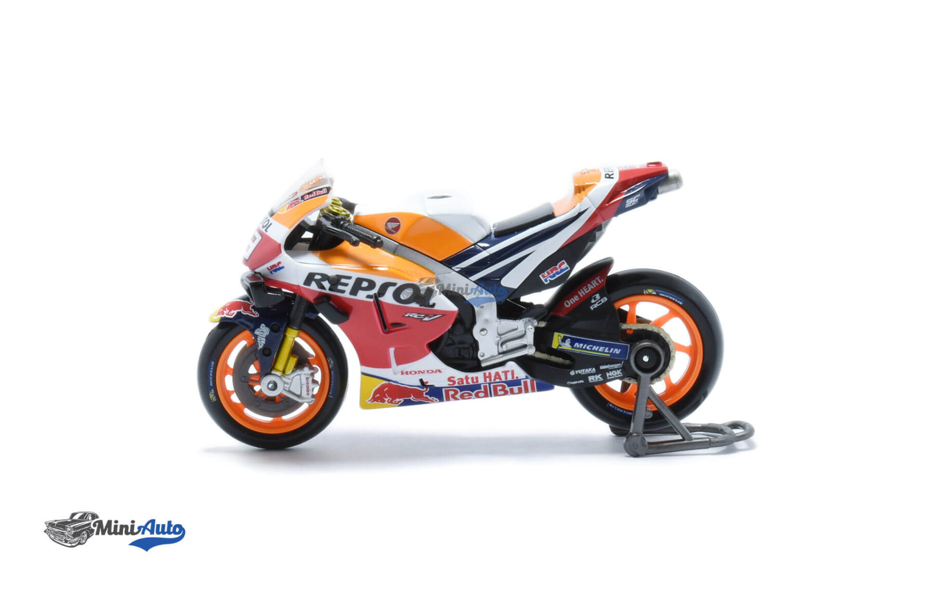 Honda RC213V Team Repsol N93 MotorGP Marc Marquez - 2021 - Orange - Image 3