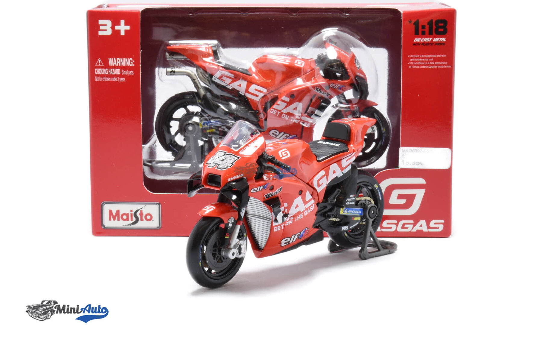 KTM Gasgas Factory N44 Pol Espargaro - 2023 - Red - Image 4