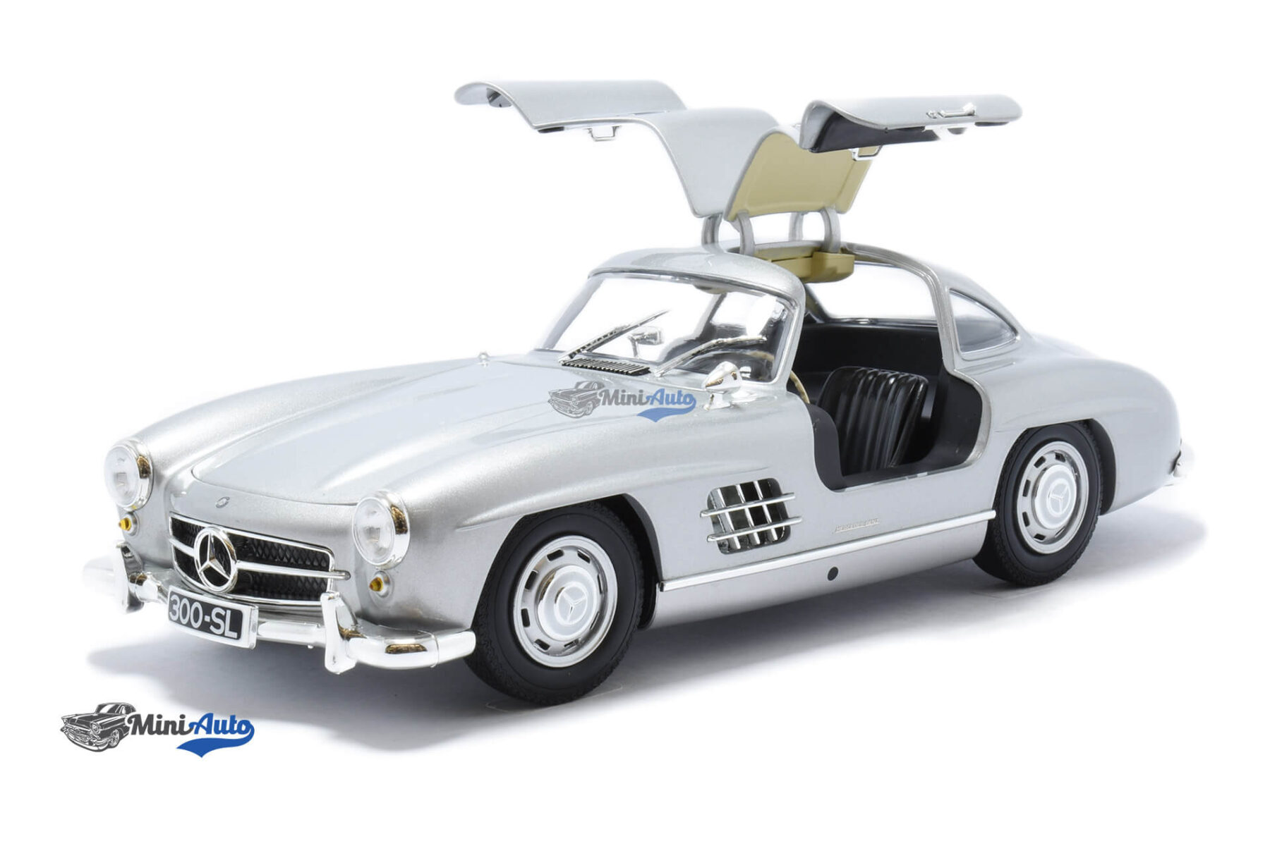Mercedes Benz 300 SL Limited 600pcs - 1955 - Silver - Image 2