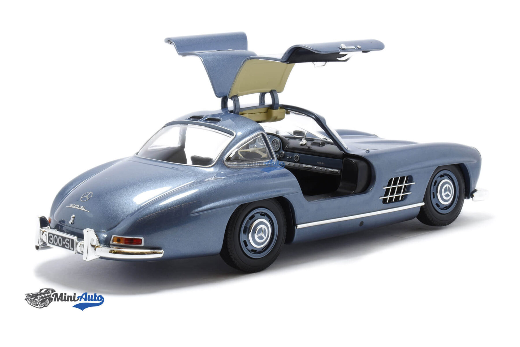 Mercedes Benz 300 SL Limited 450pcs - 1955 - Blue - Image 4