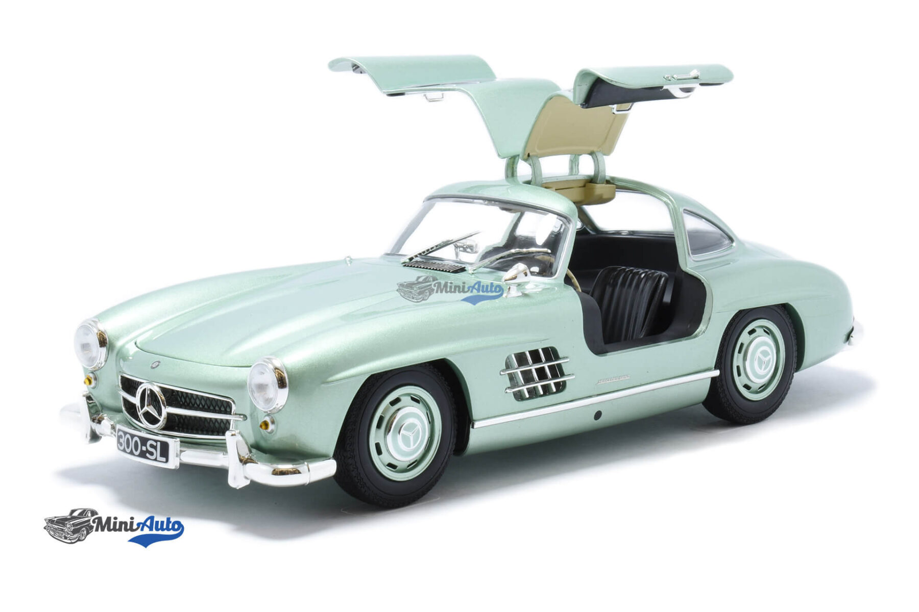 Mercedes Benz 300 SL Limited 390pcs - 1955 - Green - Image 2