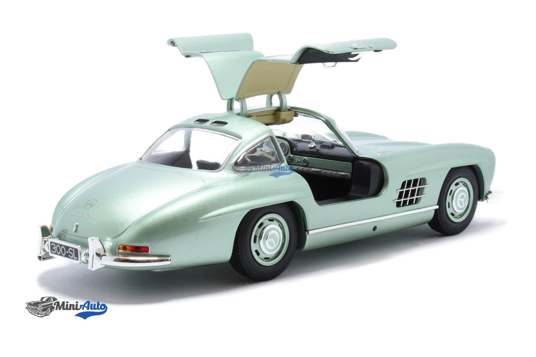 Mercedes Benz 300 SL Limited 390pcs - 1955 - Green - Image 4