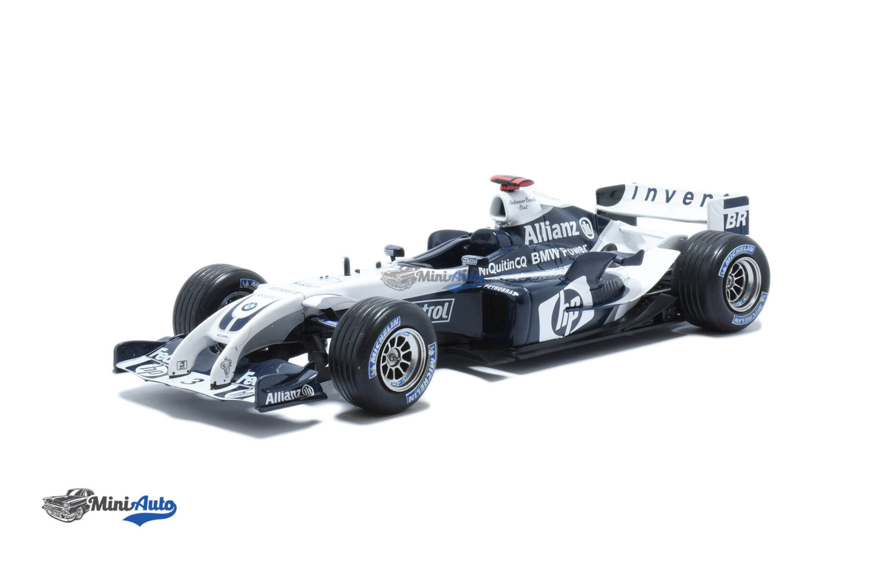 MW2ALA0057---Williams-FW26-N3-F1-Juan-Pablo-Montoya---2004---White_1 Williams FW26 N3 F1 Juan Pablo Montoya - 2004 - White - Image 1