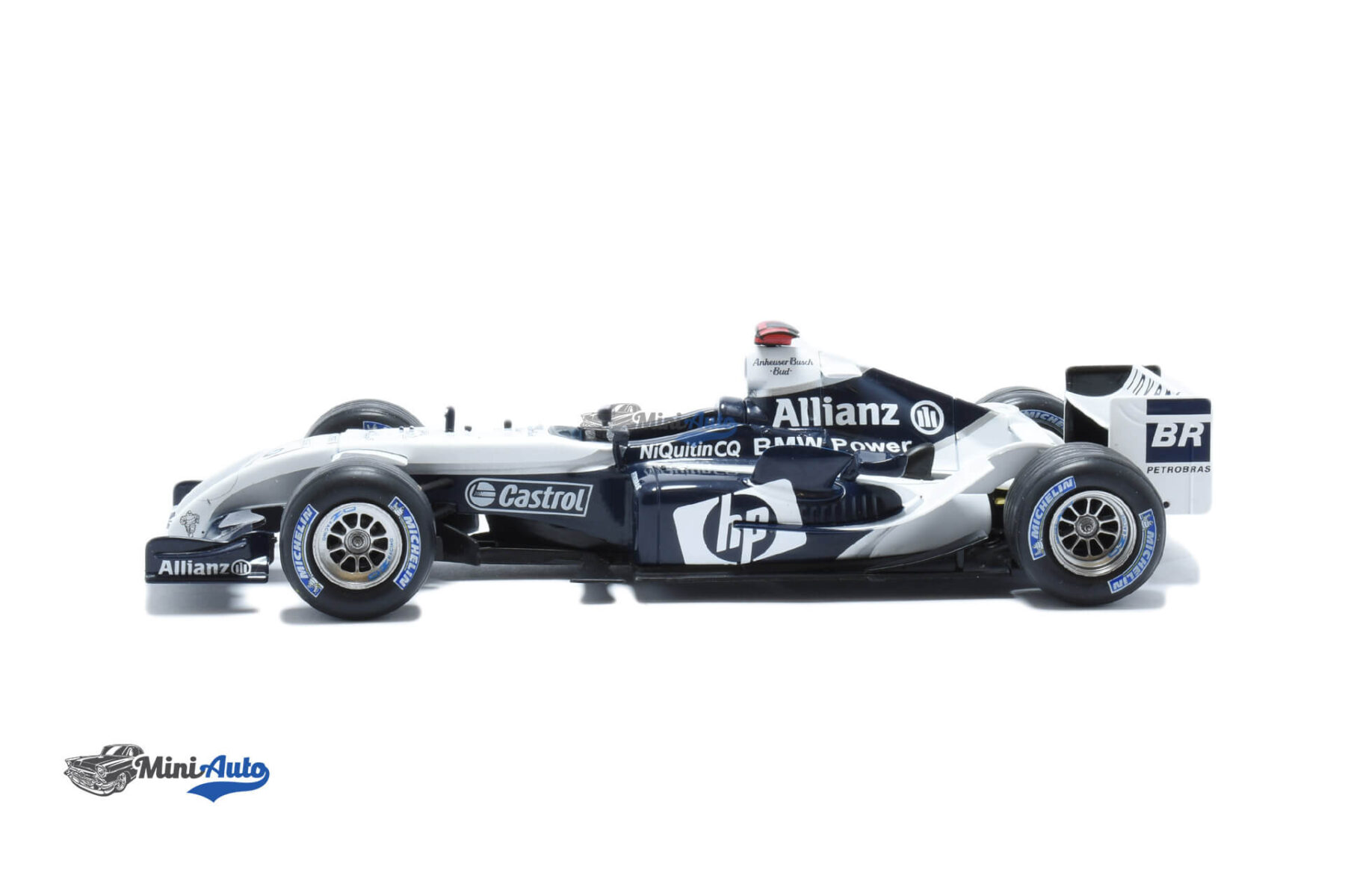 MW2ALA0057---Williams-FW26-N3-F1-Juan-Pablo-Montoya---2004---White_3 Williams FW26 N3 F1 Juan Pablo Montoya - 2004 - White - Image 3