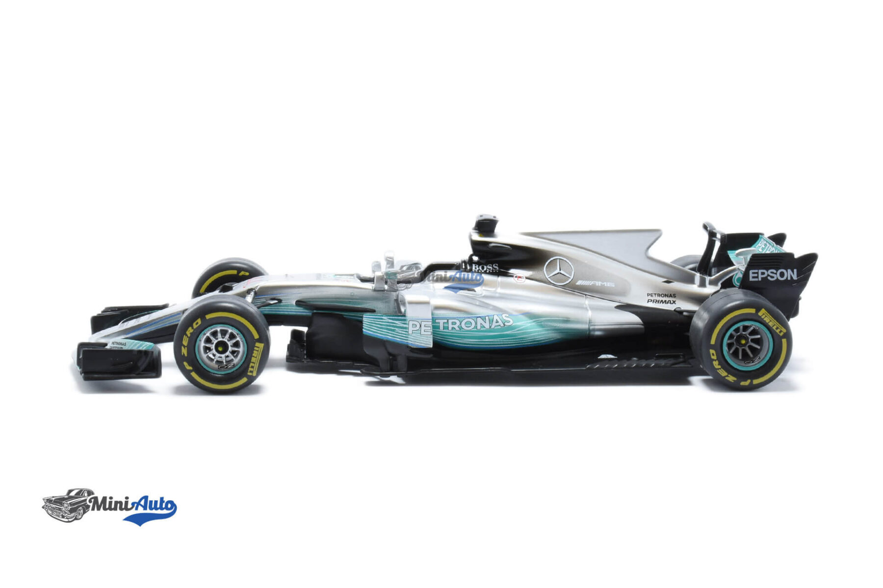 Mercedes-Benz AMG F1 W08 EQ Power+ L. Hamilton - 2017 - Silver - Image 3