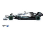 Mercedes Benz AMG W10 F1 N44 L. Hamilton - 2019 - Silver - Image 3