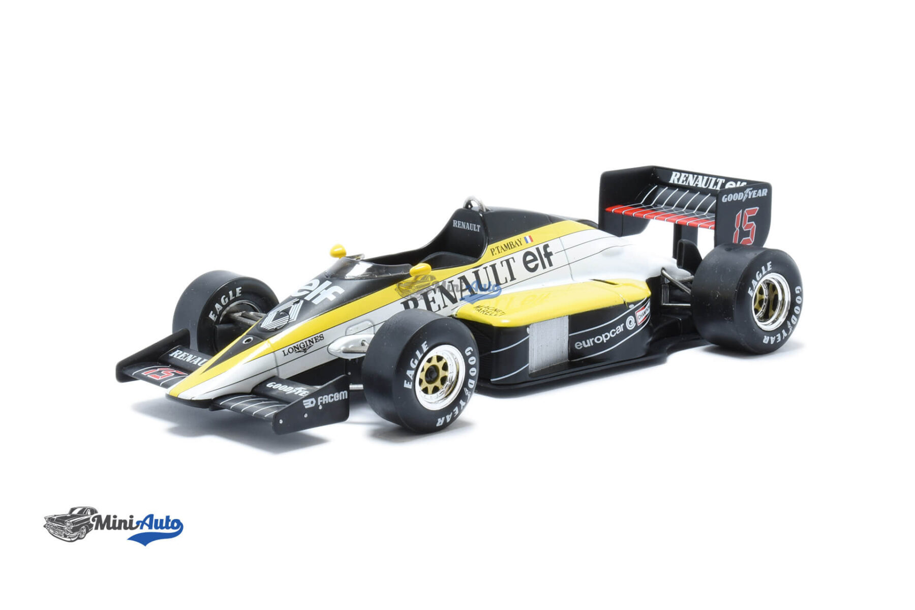 MW2ALA0075---Renault-RE60-N15-F1-Patrick-Tambay---1985---YellowBlack_1 Renault RE60 N15 F1 Patrick Tambay - 1985 - Yellow/Black - Image 1