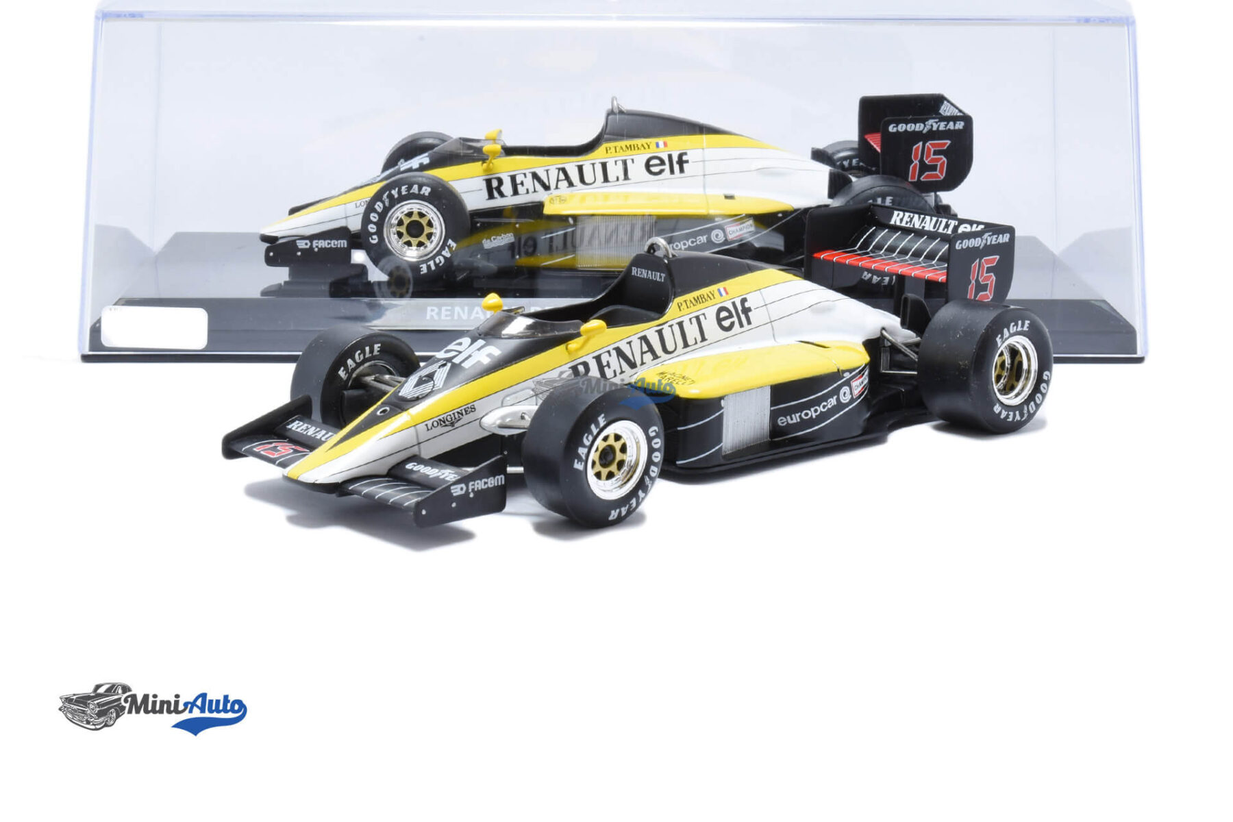MW2ALA0075---Renault-RE60-N15-F1-Patrick-Tambay---1985---YellowBlack_4 Renault RE60 N15 F1 Patrick Tambay - 1985 - Yellow/Black - Image 4