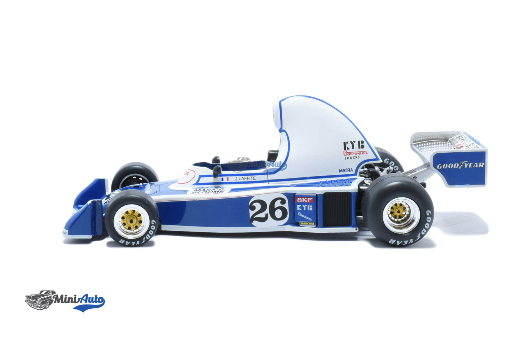 Ligier JS5 N26 Laffite - 1976 - Blue/White - Image 3