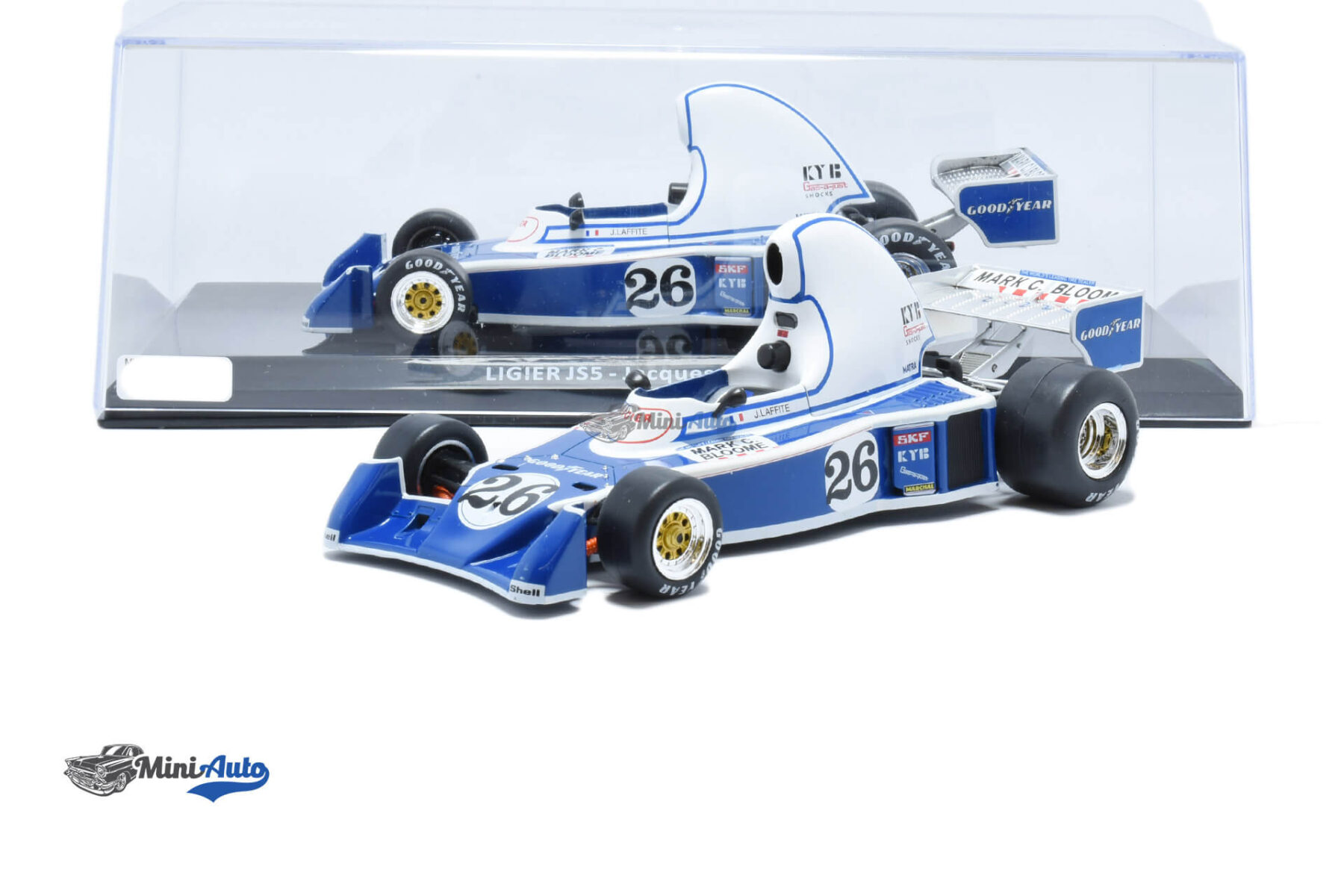 Ligier JS5 N26 Laffite - 1976 - Blue/White - Image 4