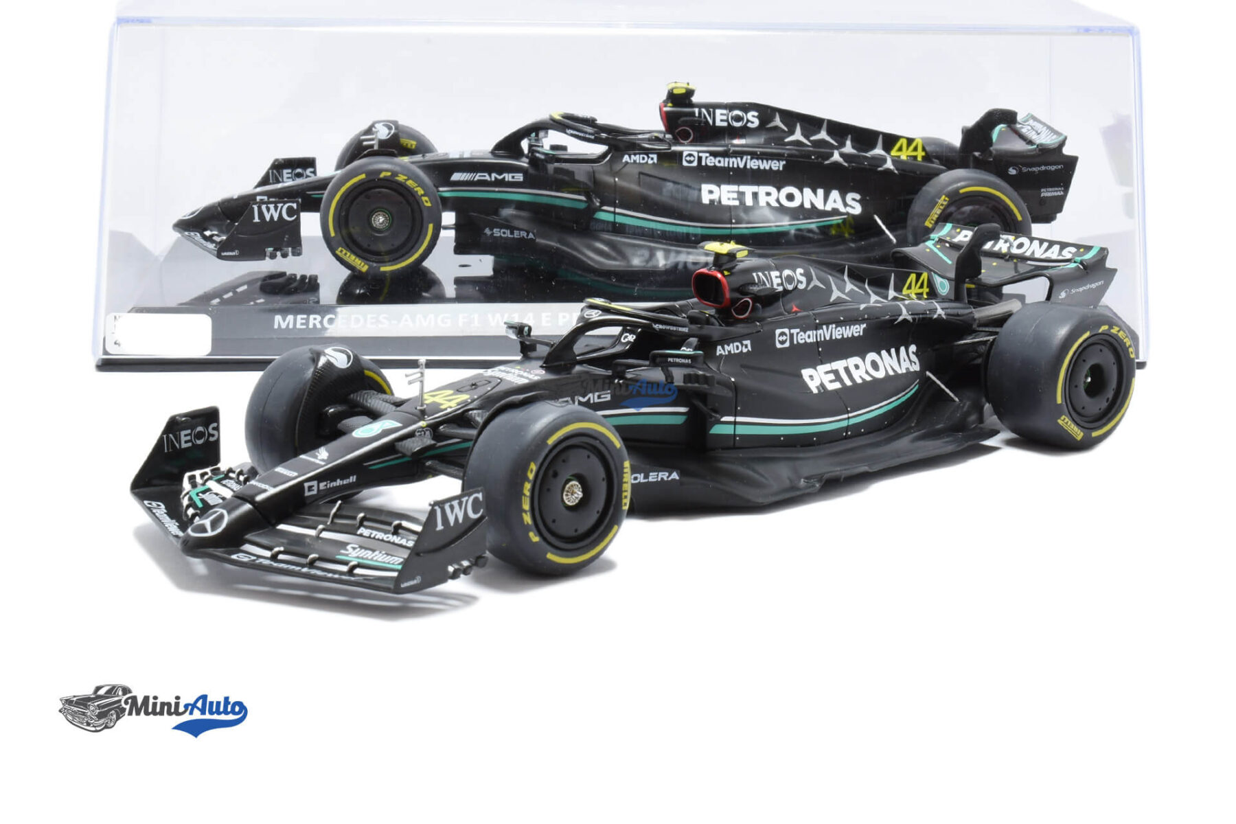 Mercedes Benz W14 Lewis Hamilton N44 - 2023 - Black - Image 4