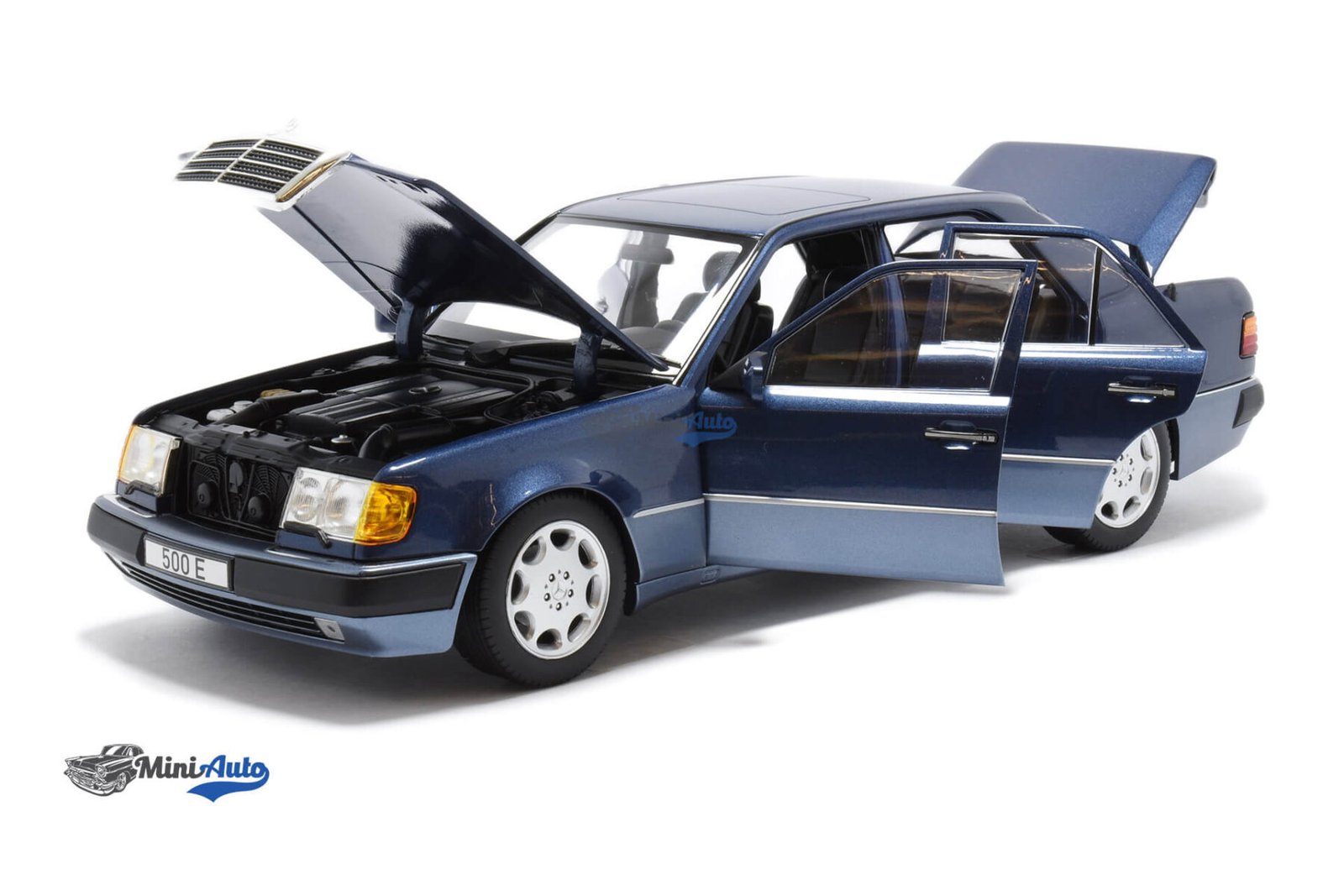 Mercedes Benz W124 500E Limited 1000pcs - 1990 - Blue - Image 2