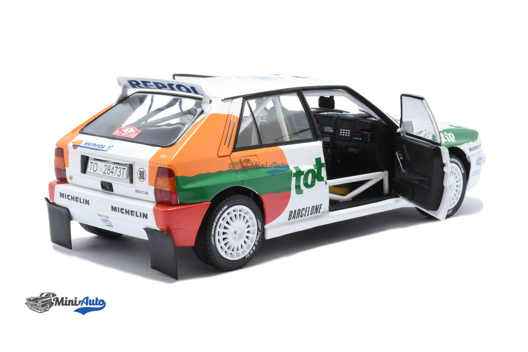 Lancia Delta HF Integrale N5 A. Aghini - 1993 - White - Image 4