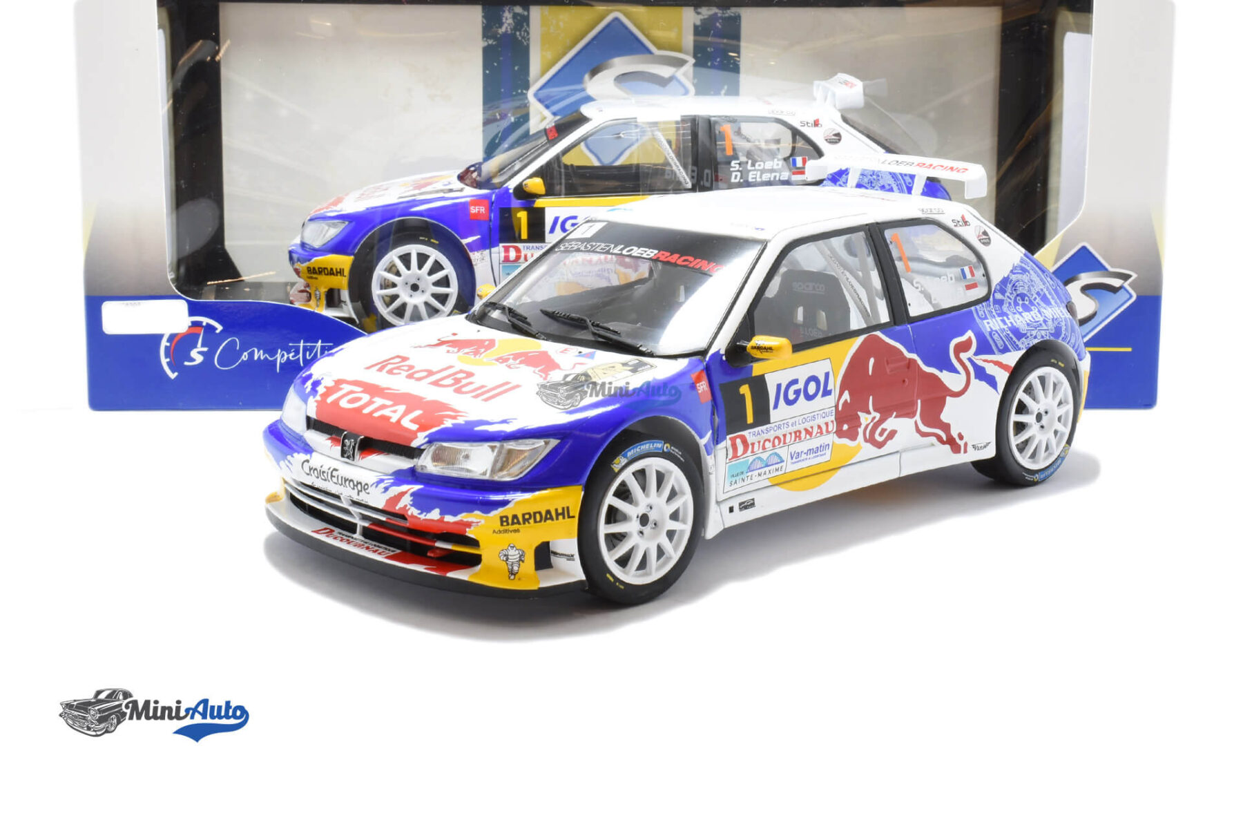 Peugeot 306 Maxi N1 Sebastian Loeb - 2017 - White - Image 6