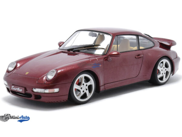 Porsche 911 993 Turbo - 1993 - Dark Red