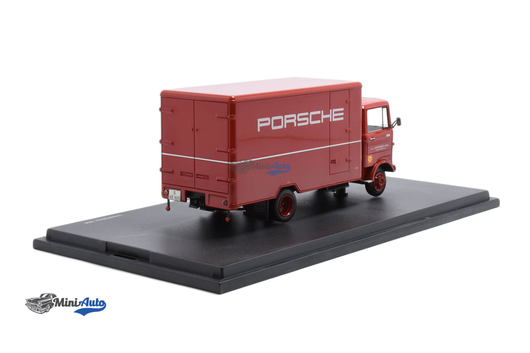 Mercedes Benz LP608 Porsche Limited 1000pcs - 1980 - Red - Image 2