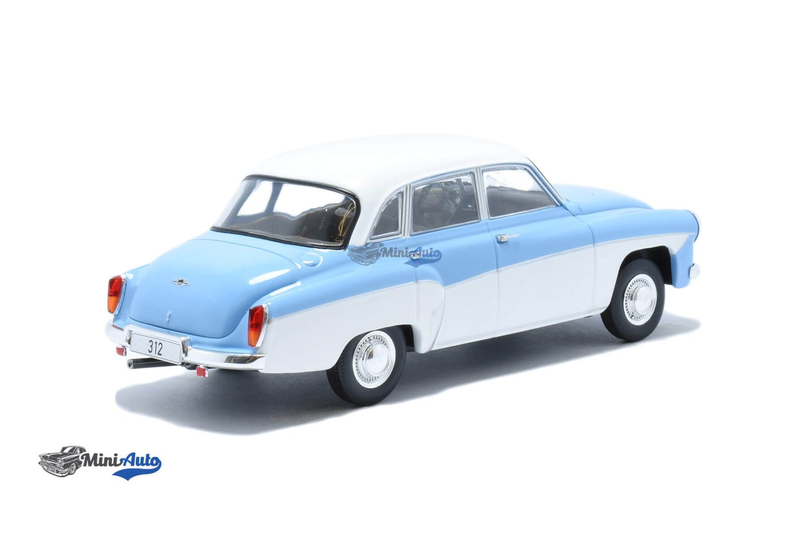 Wartburg 312 - 1965 - White/Blue - Image 2