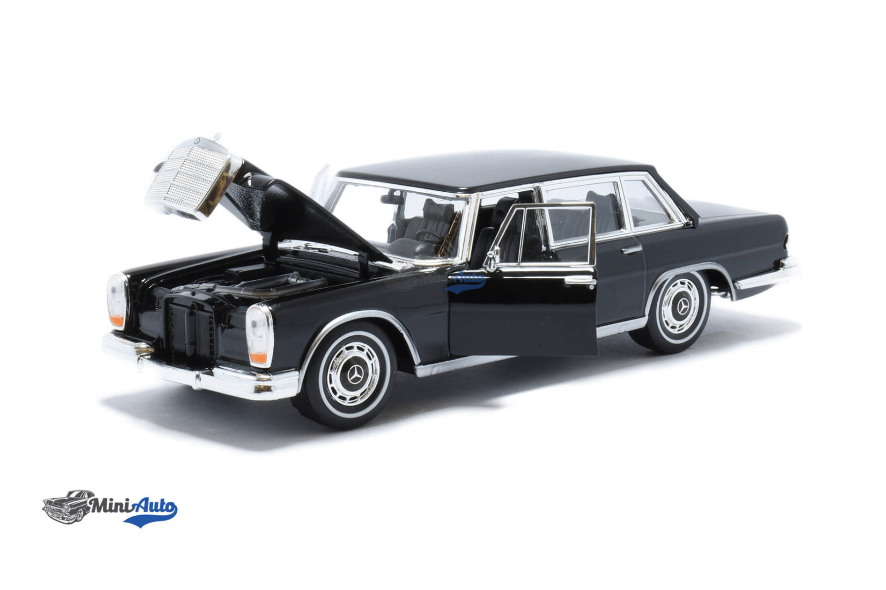 Mercedes Benz S-Class 600 Pullman W100 - 1963 - Black - Image 2