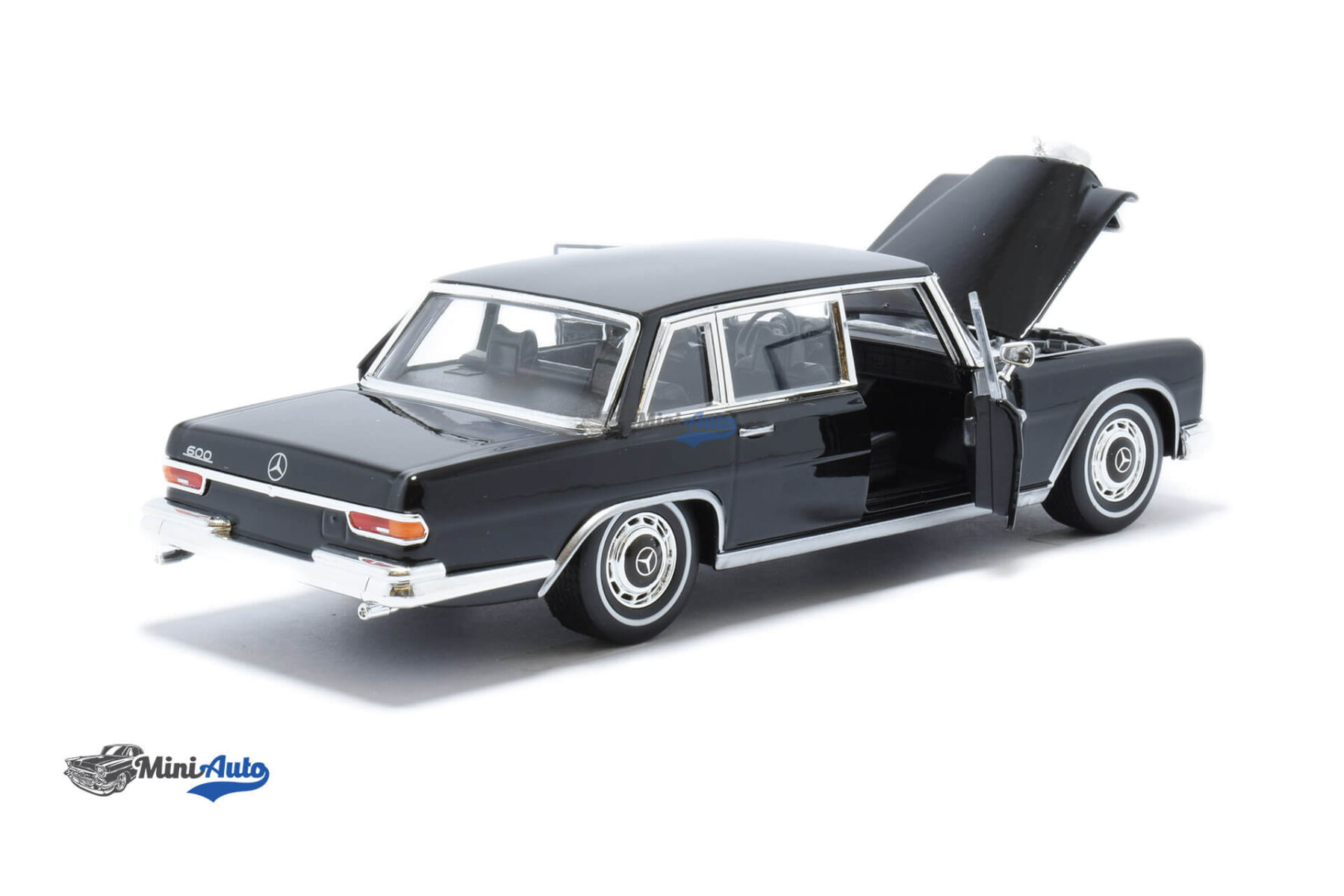 Mercedes Benz S-Class 600 Pullman W100 - 1963 - Black - Image 4