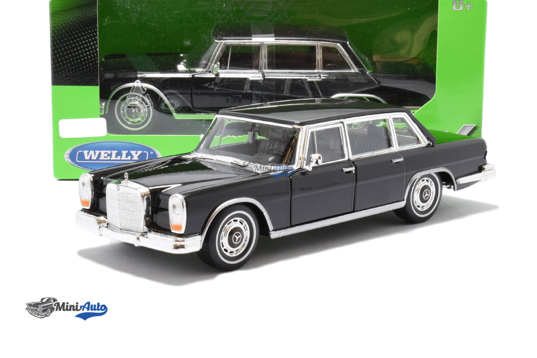 Mercedes Benz S-Class 600 Pullman W100 - 1963 - Black - Image 6