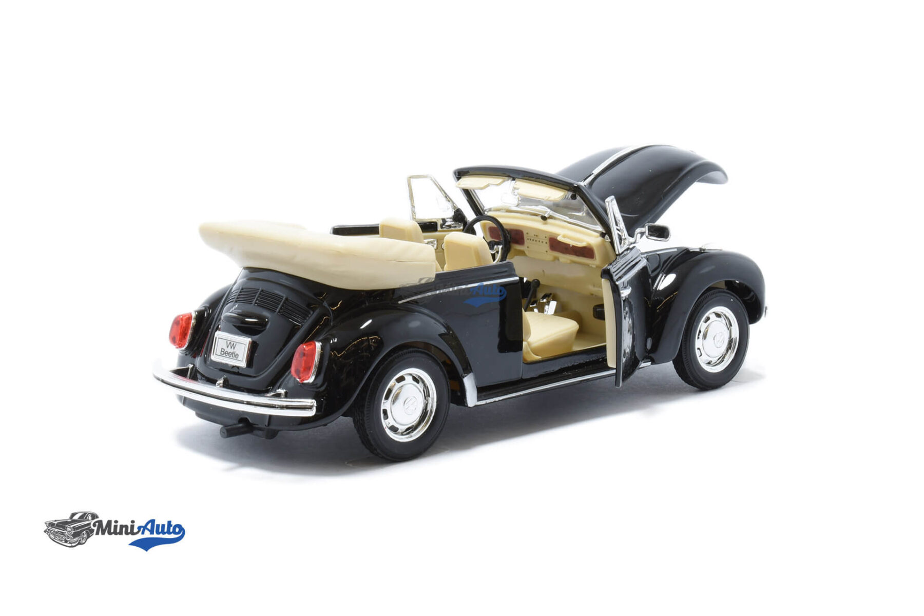 Volkswagen Beetle Cabriolet - 1973 - Black - Image 4