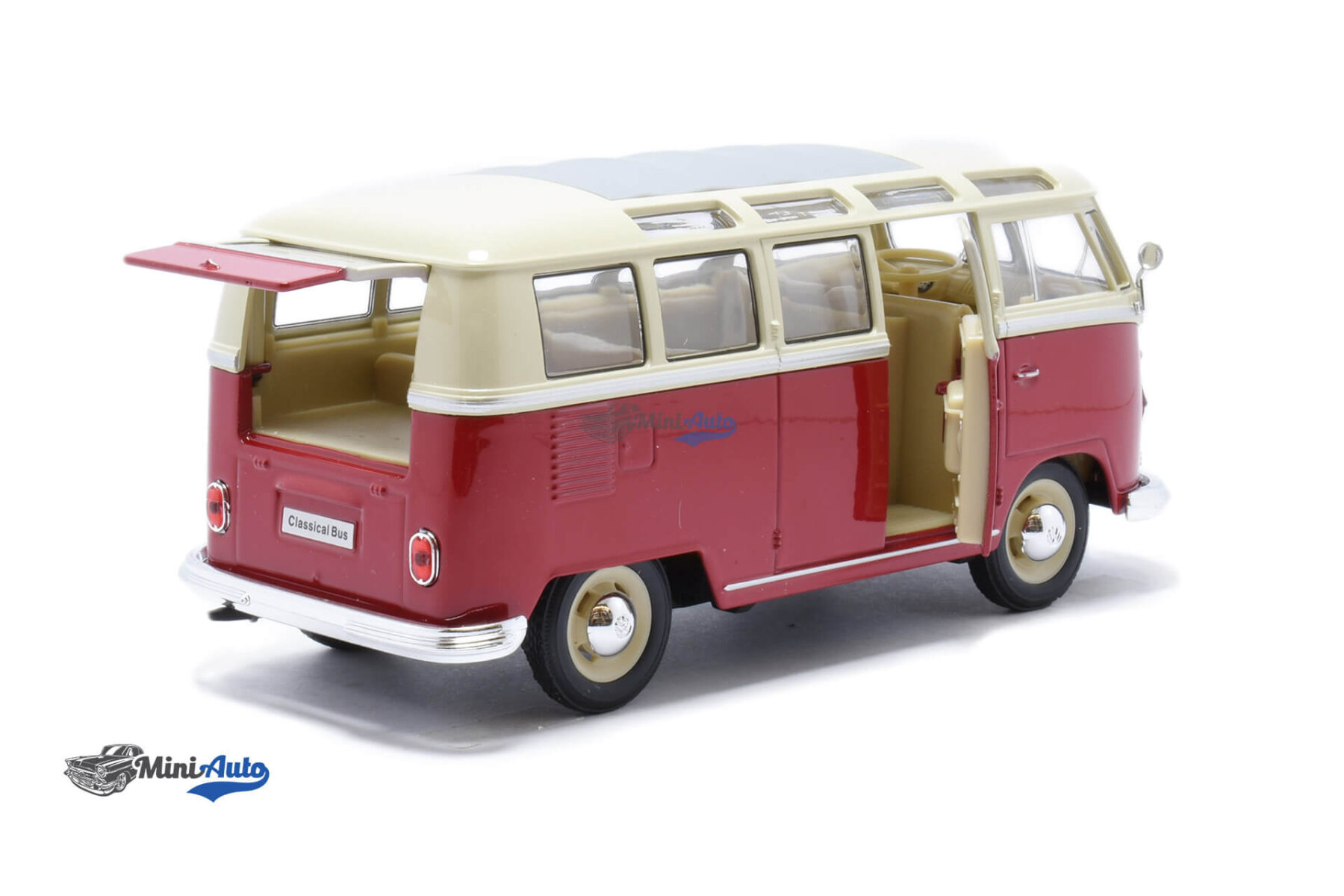 Volkswagen T1 Samba - 1963 - Red - Image 3