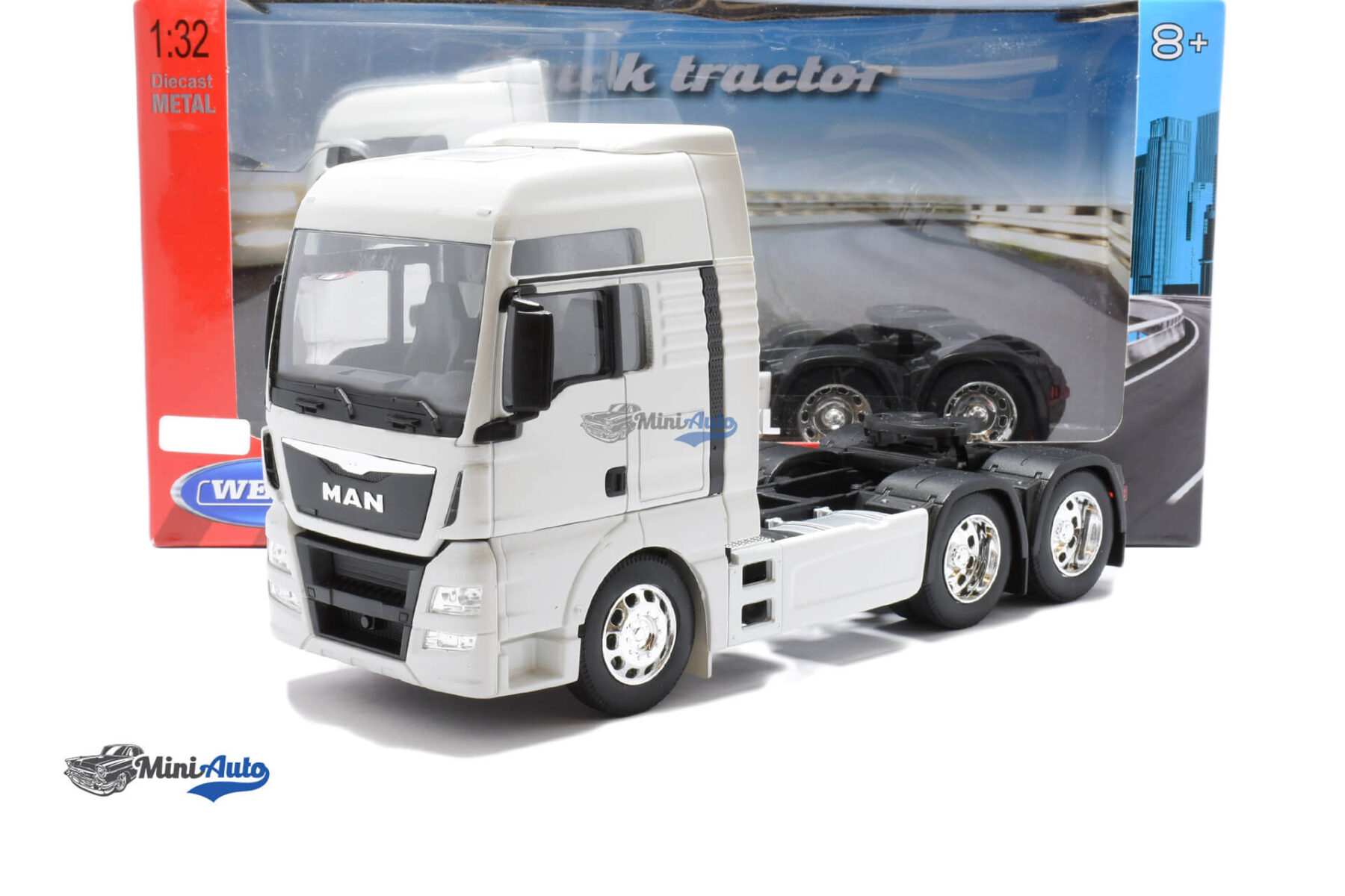 MAN TGX 26.440 6x4 -2014 - White - Image 4