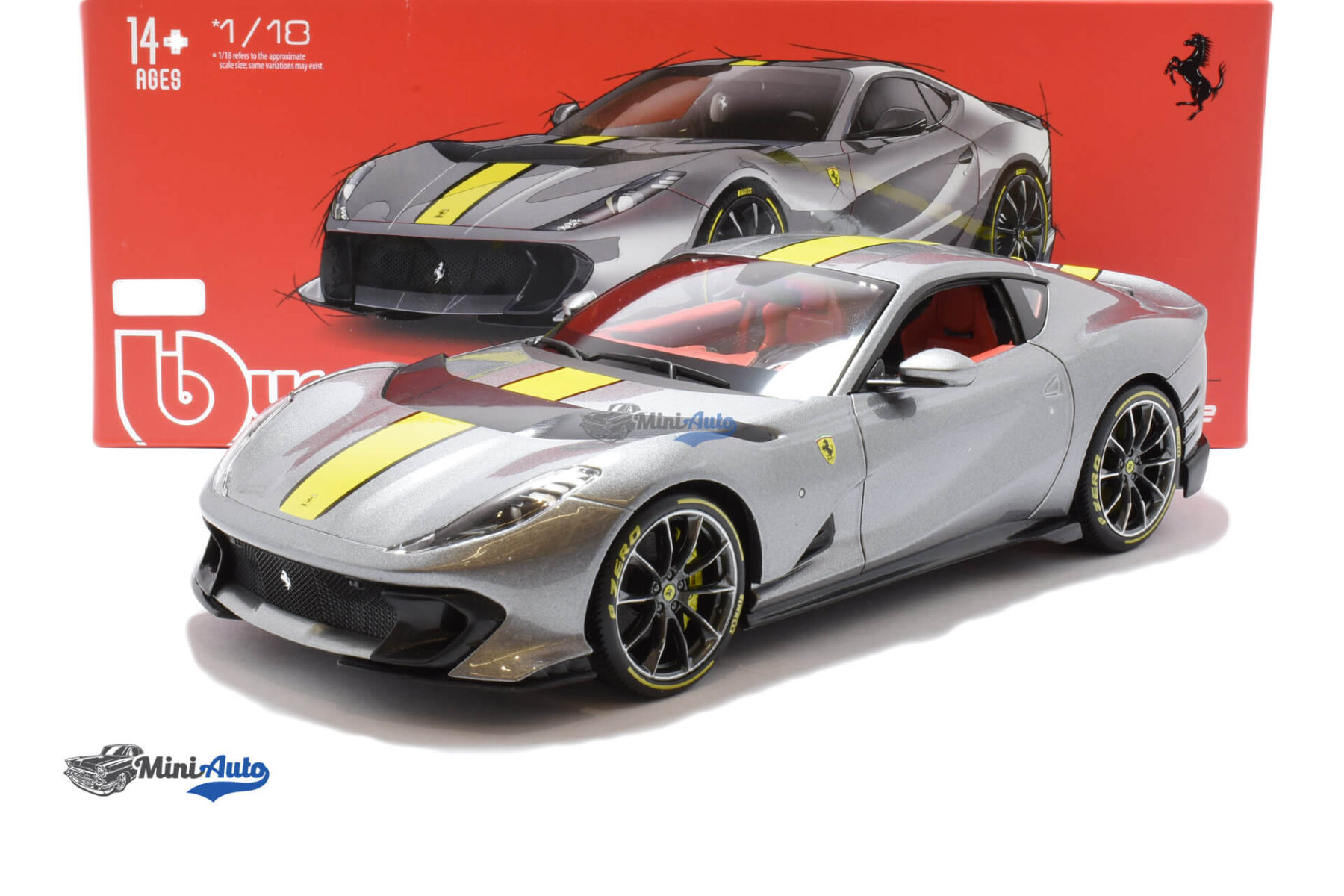 Ferrari 812 Competizione - 2021 - Silver - Image 6