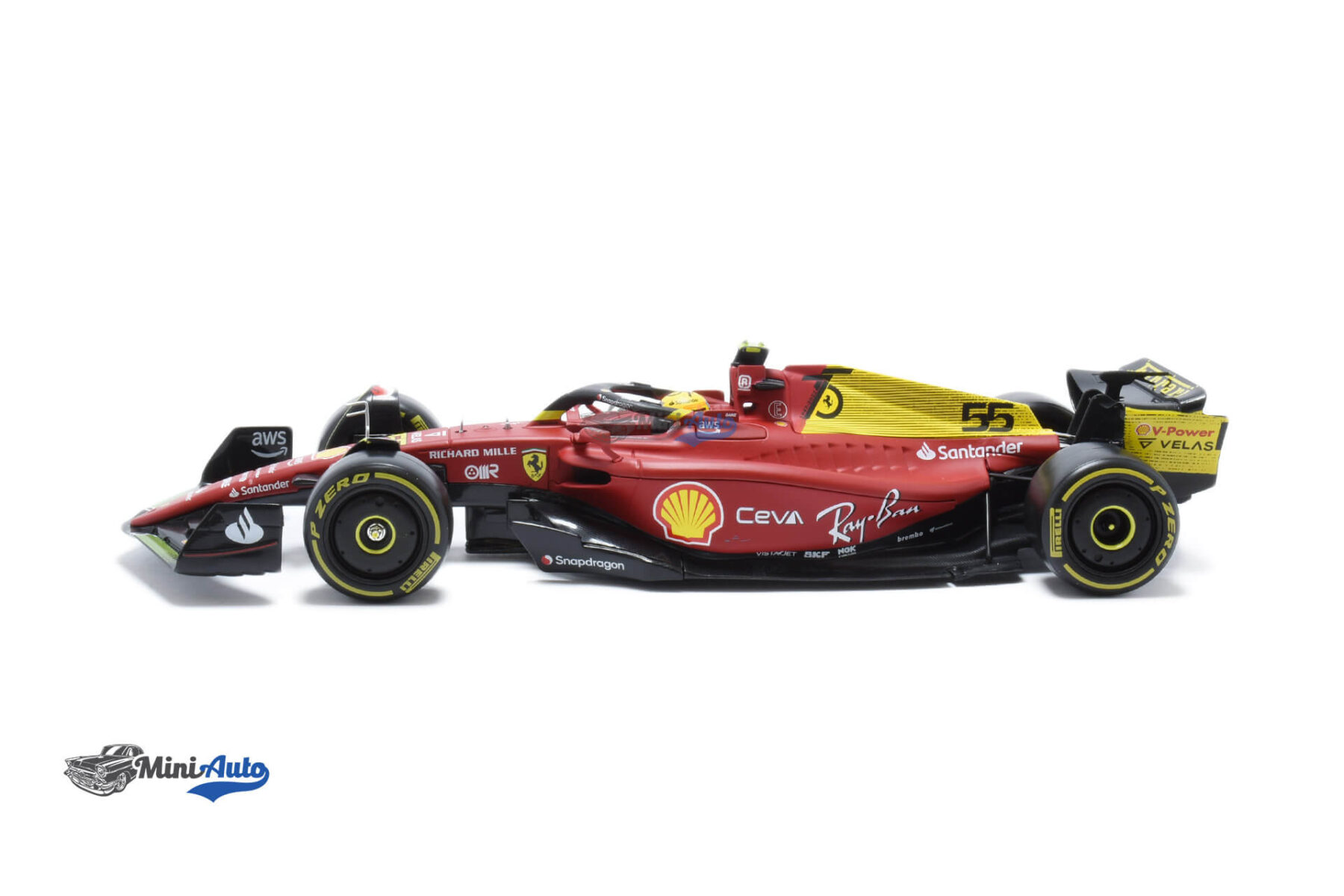 Ferrari F1 N55 Carlos Sainz - 2022 - Red - Image 3