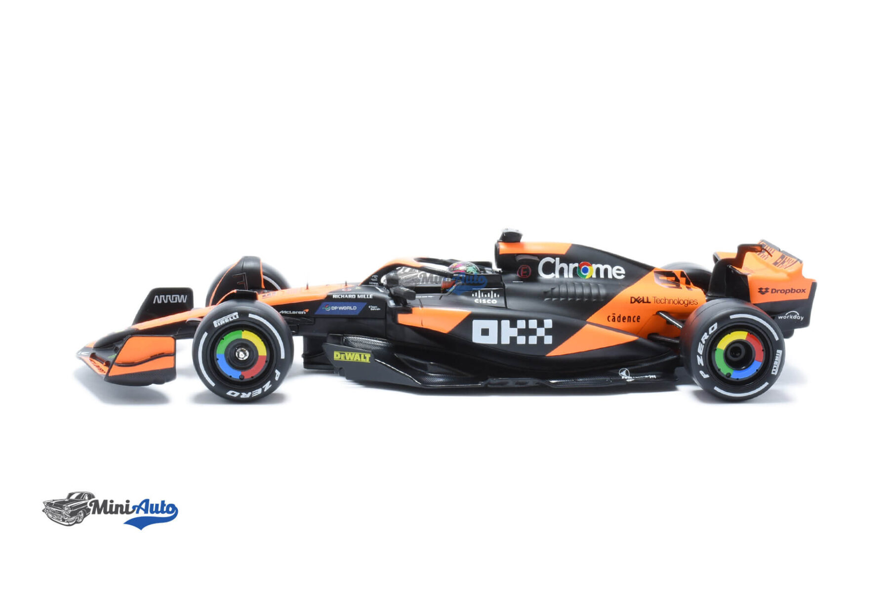 McLaren MCL38 N81 Oscar Piastri - 2024 - Orange/Black - Image 3