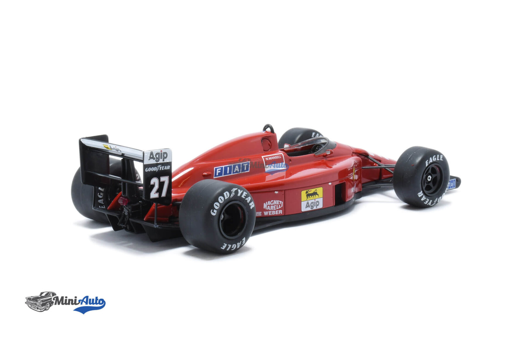 Ferrari F1-89 N27 Nigel Mansell - 1989 - Red - Image 2