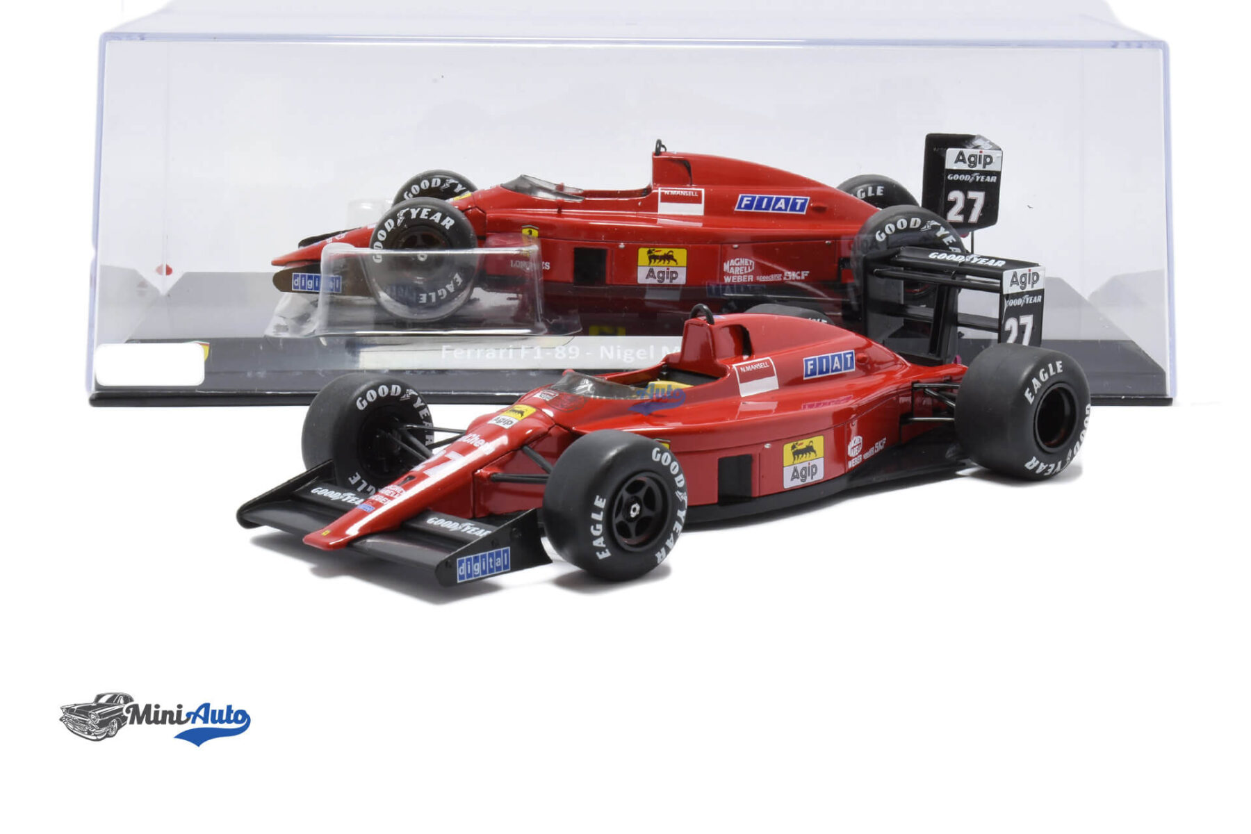 Ferrari F1-89 N27 Nigel Mansell - 1989 - Red - Image 4