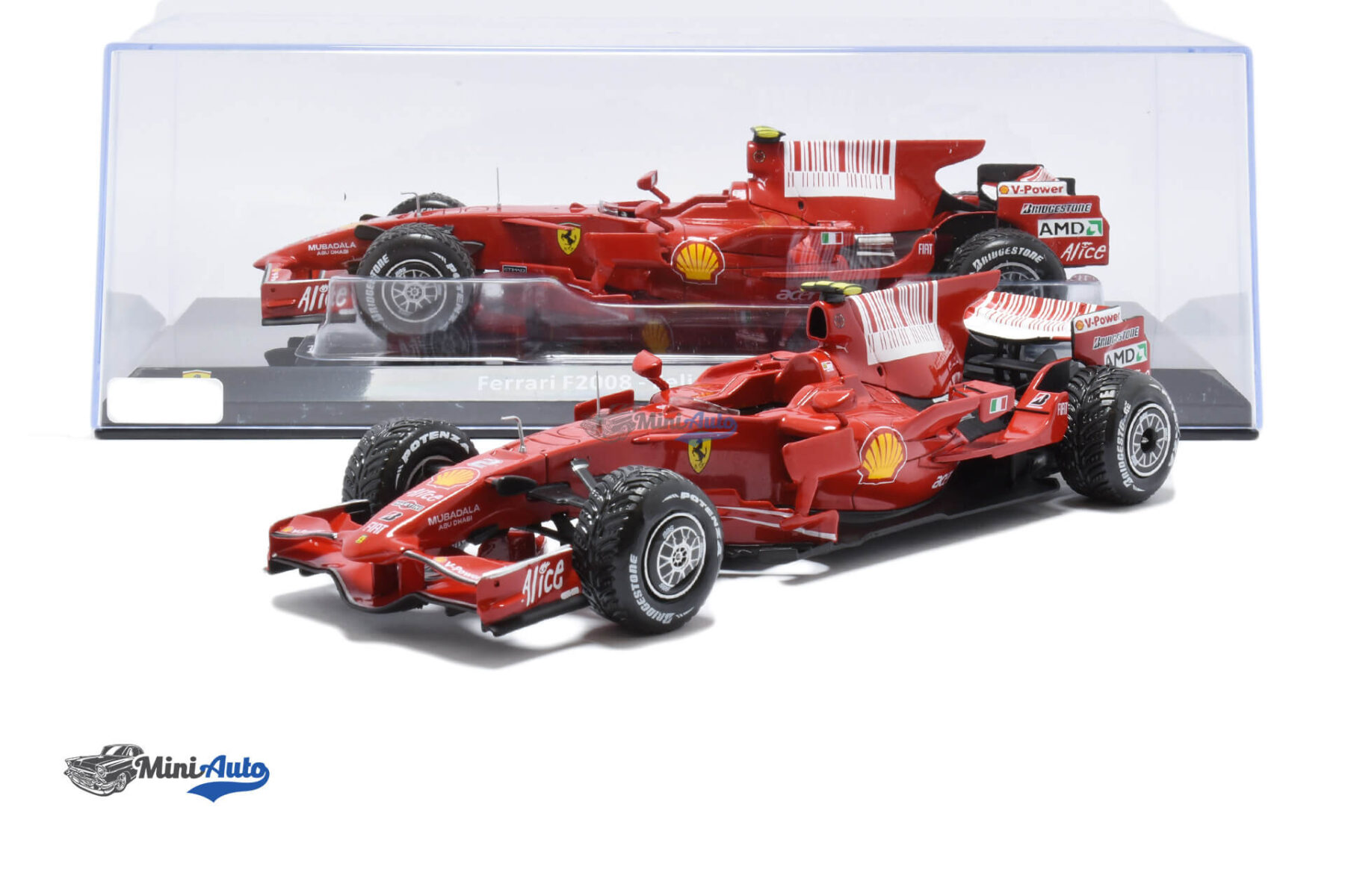 Ferrari F2008 N2 Felipe Massa - 2008 - Red - Image 4
