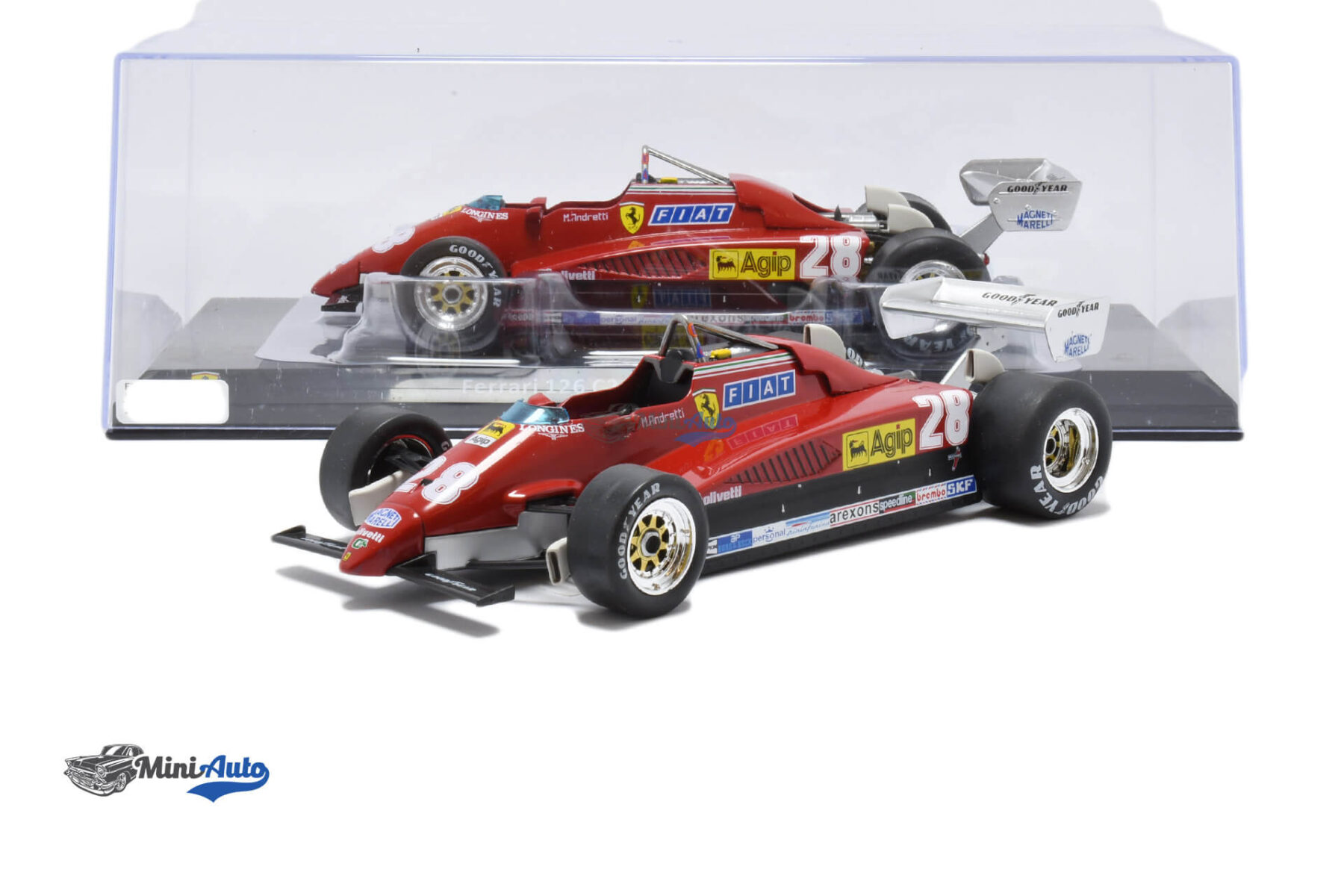 Ferrari 126 C2 N28 Mario Andretti - 1982 - Red - Image 4