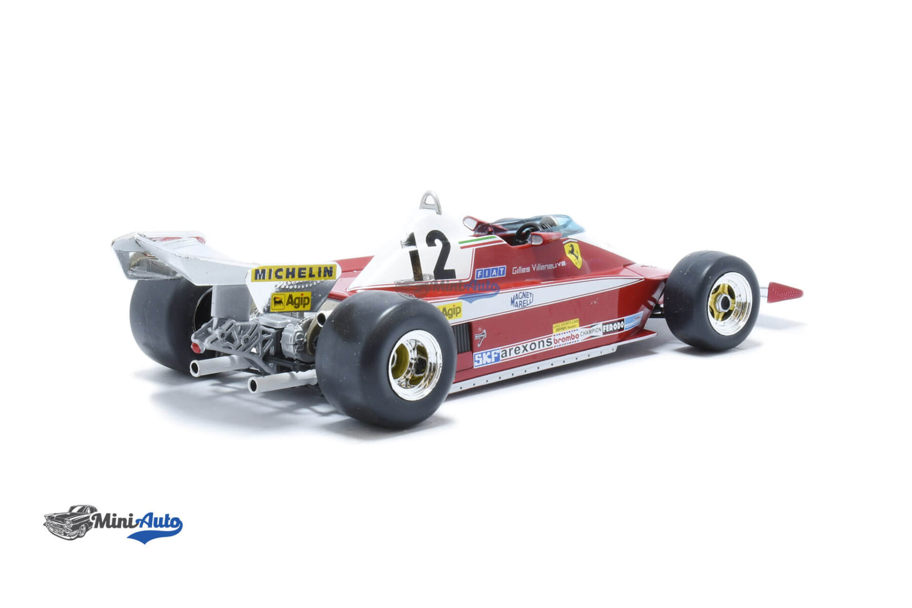 Ferrari 312 T3 N12 G. Villeneuve - 1978 - Red - Image 2