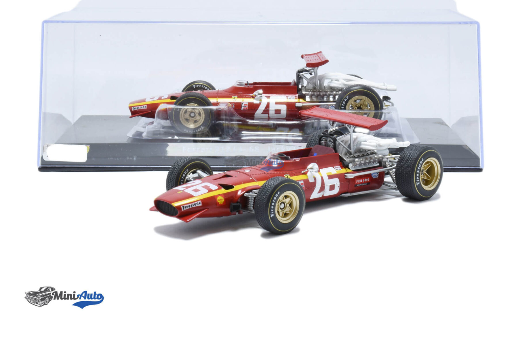 Ferrari 312 F1-68 N26 Jacky Ickx - 1968 - Red - Image 4