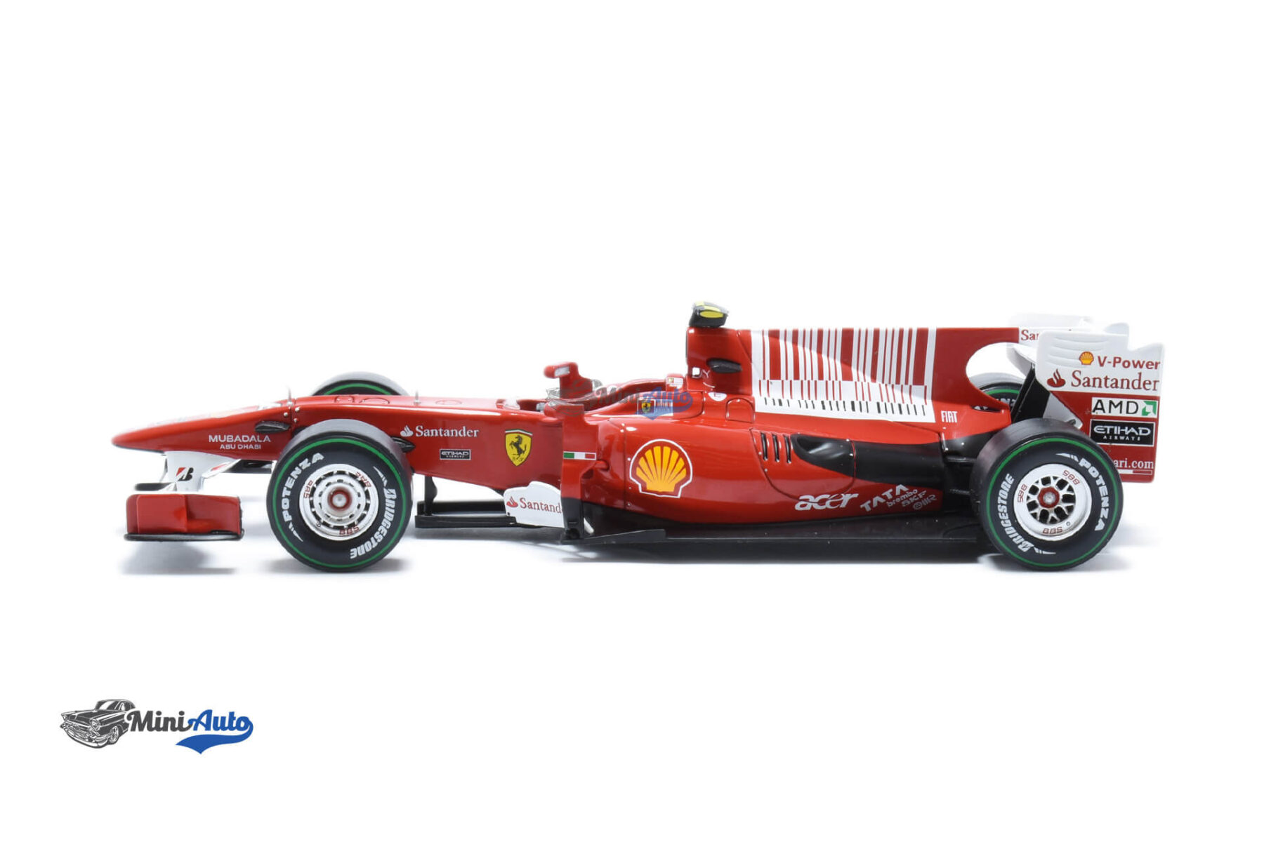 Ferrari F10 N8 Fernando Alonso - 2010 - Red - Image 3