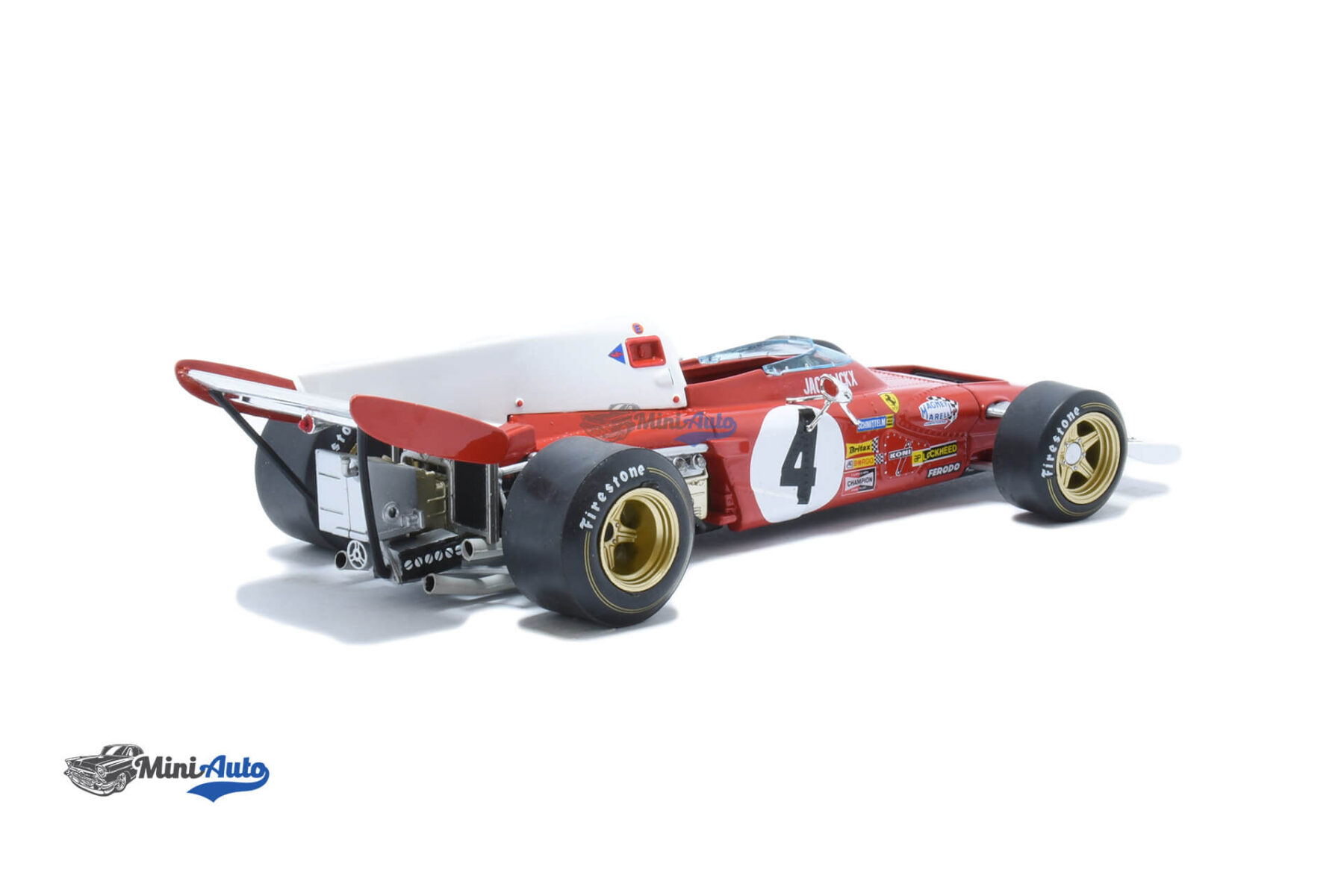 Ferrari 312 B2 N4 Jacky Ickx - 1972 - Red - Image 2