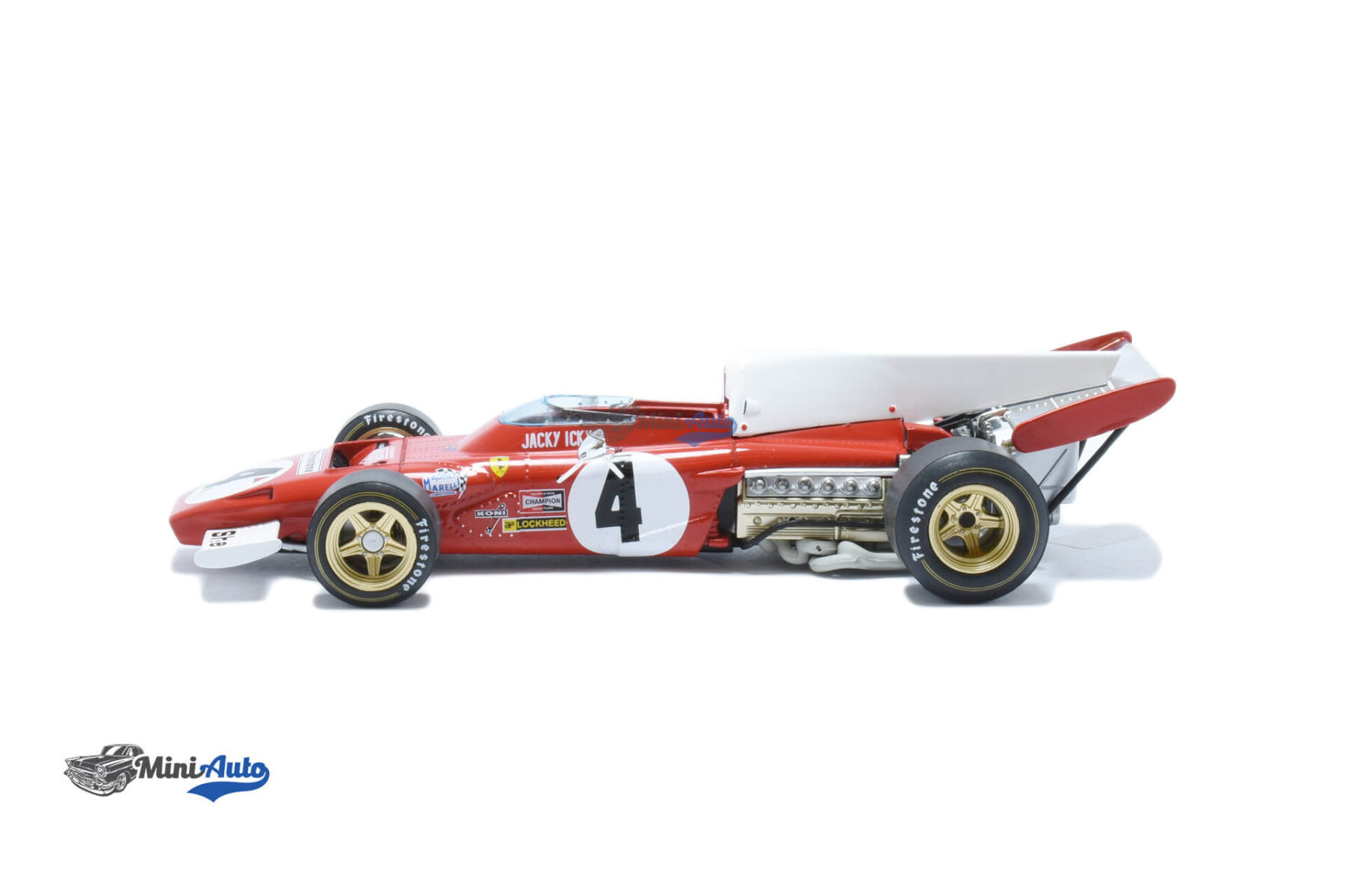 Ferrari 312 B2 N4 Jacky Ickx - 1972 - Red - Image 3