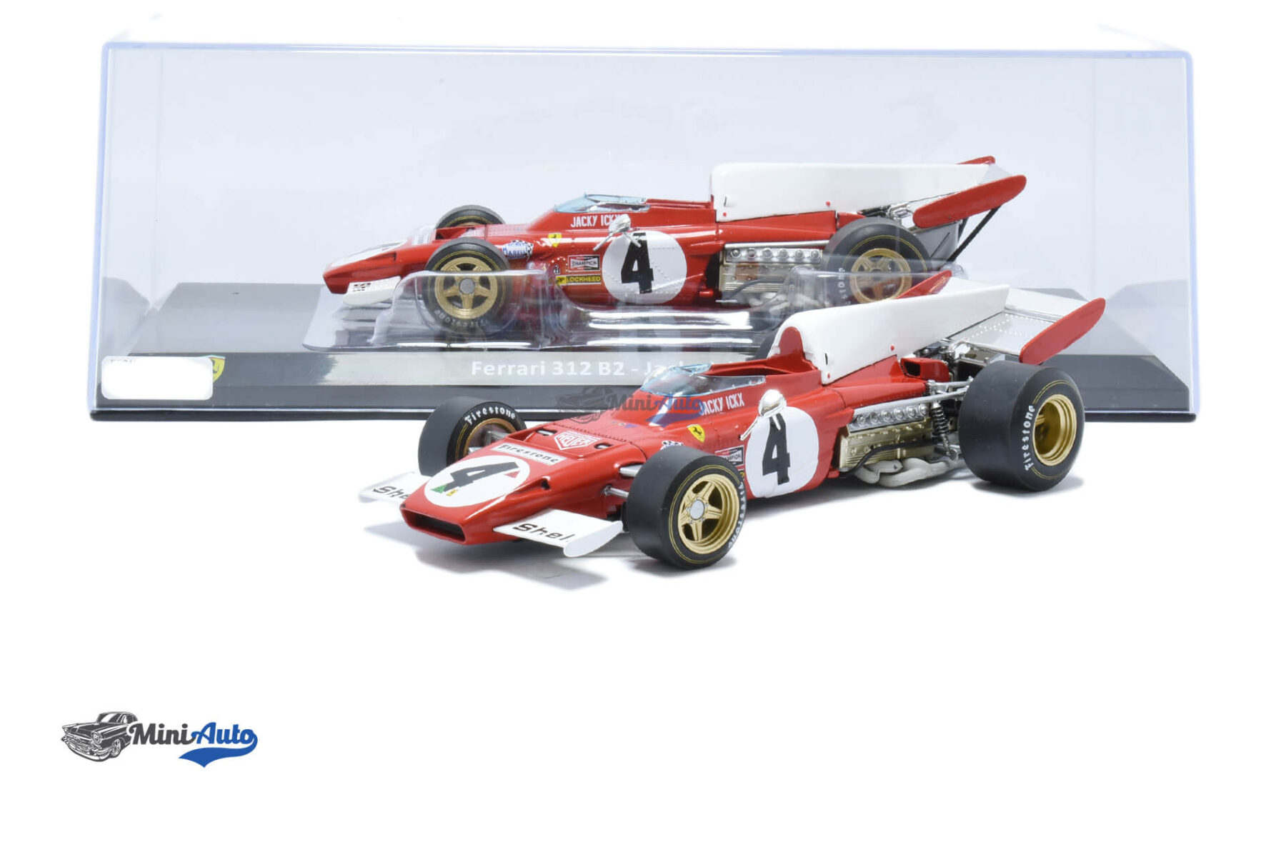 Ferrari 312 B2 N4 Jacky Ickx - 1972 - Red - Image 4