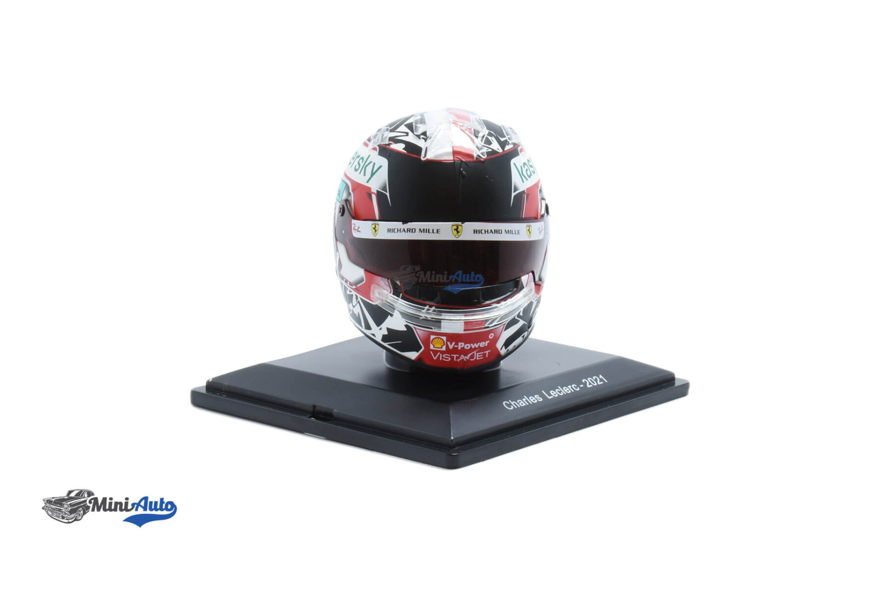 Charles Leclerc SF21 Helmet 1:5 - Image 2