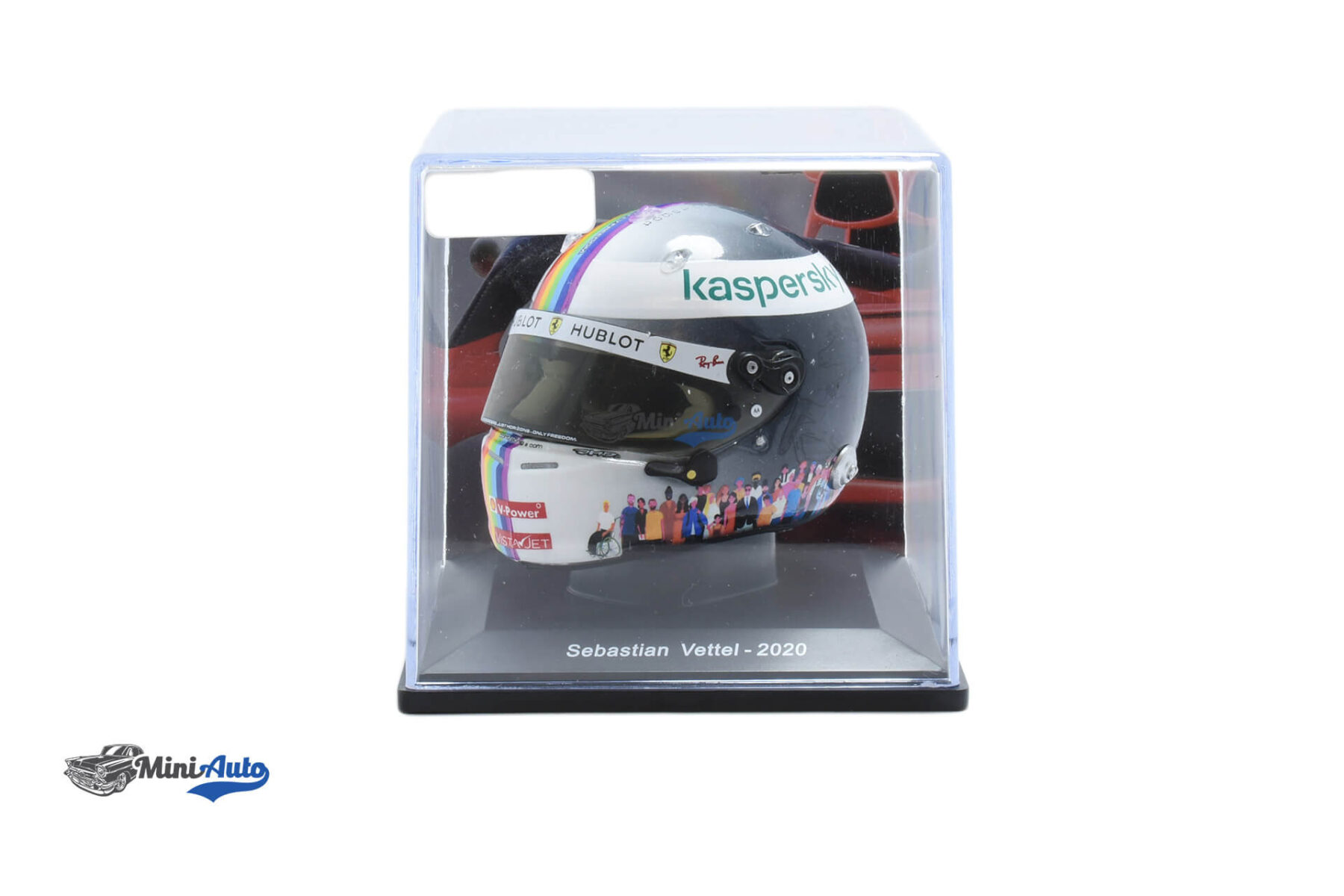 Sebastian Vettel SF1000 Helmet 1:5 - Image 4