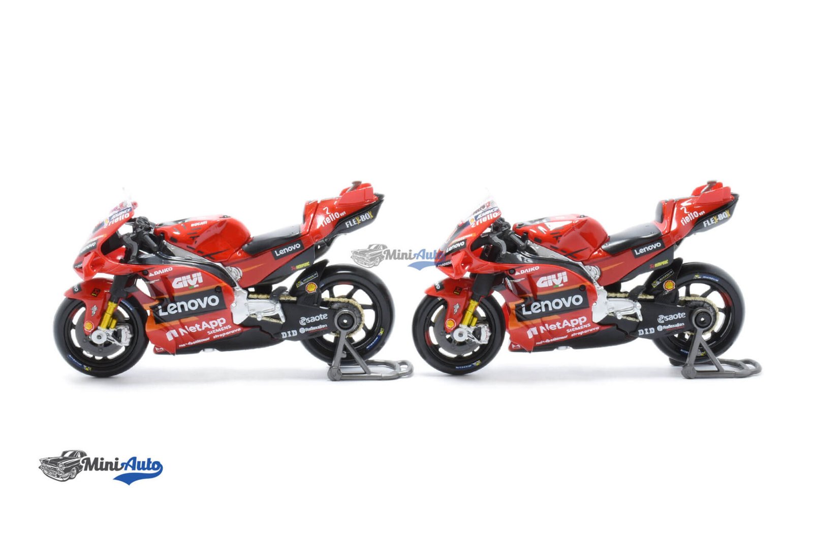 Ducati 2X Desmosedici GP23 Team Lenovo - 2023 - Red - Image 3